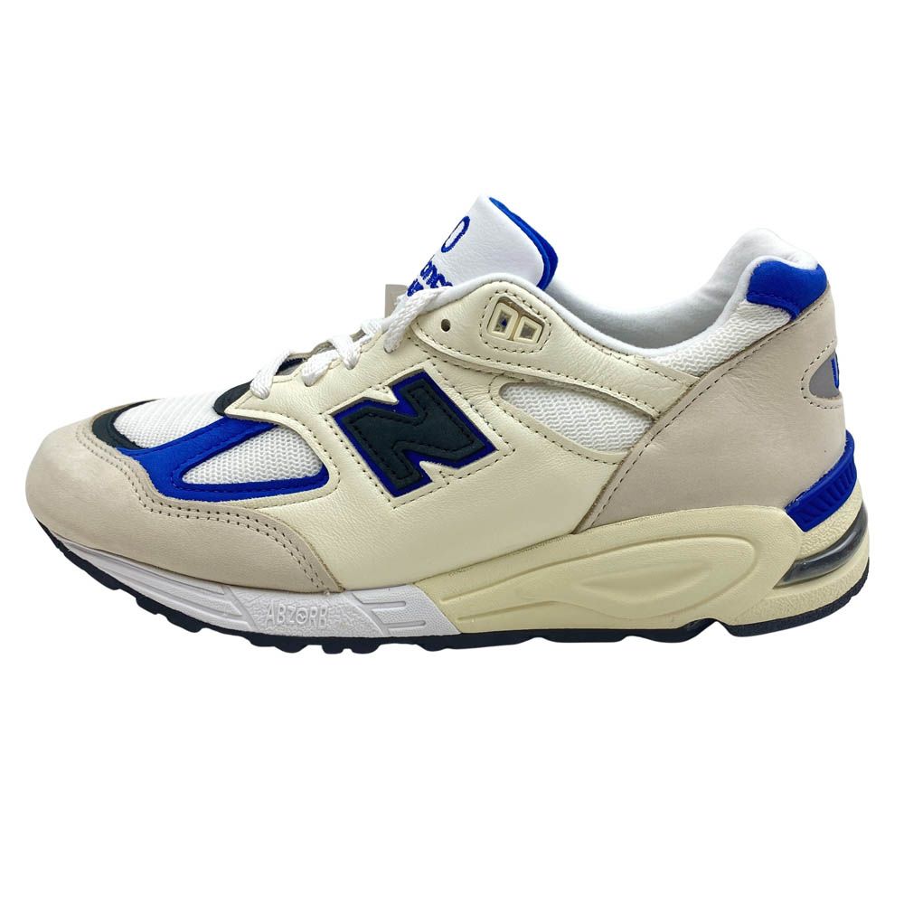 NEW BALANCE ニューバランス 22AW M990WB2 USA製 990 V2 White Navy 