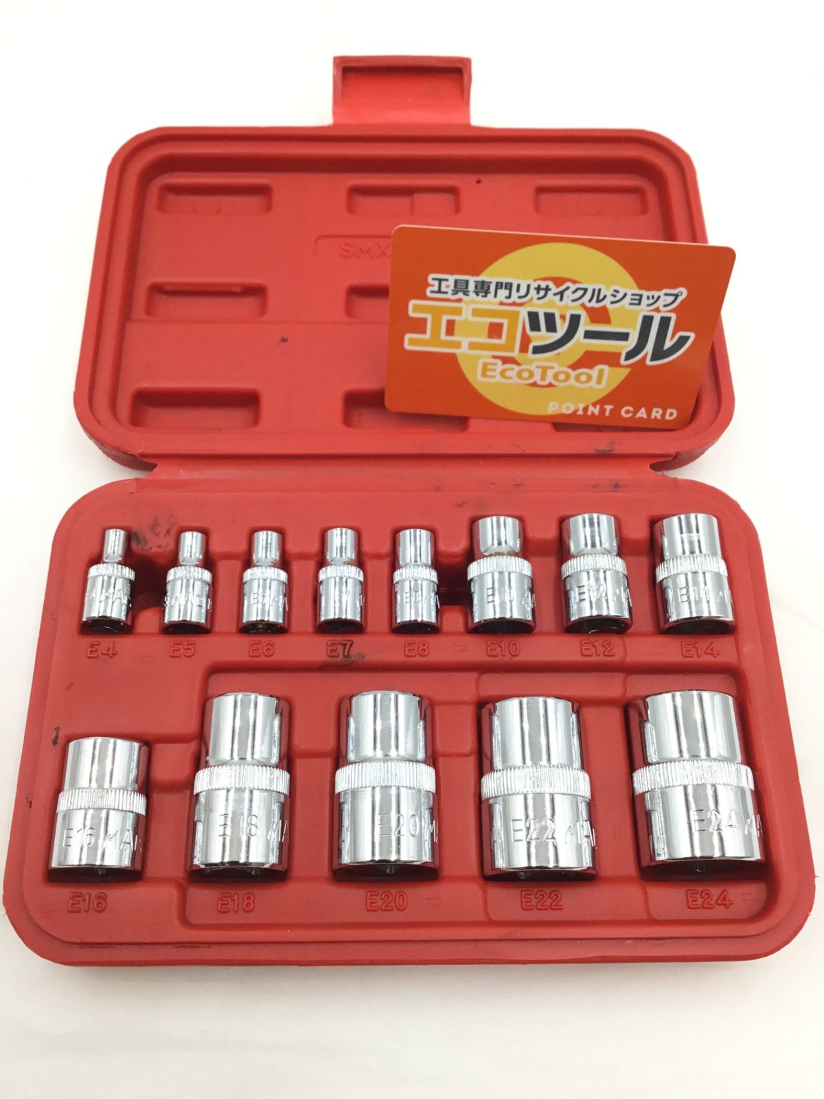 【中古品】MAC TOOLS/マックツールズ SMXVE13B ☆ インバーテッドE型トルクス13pcsセット [IT_TTH1O][半田][M04]