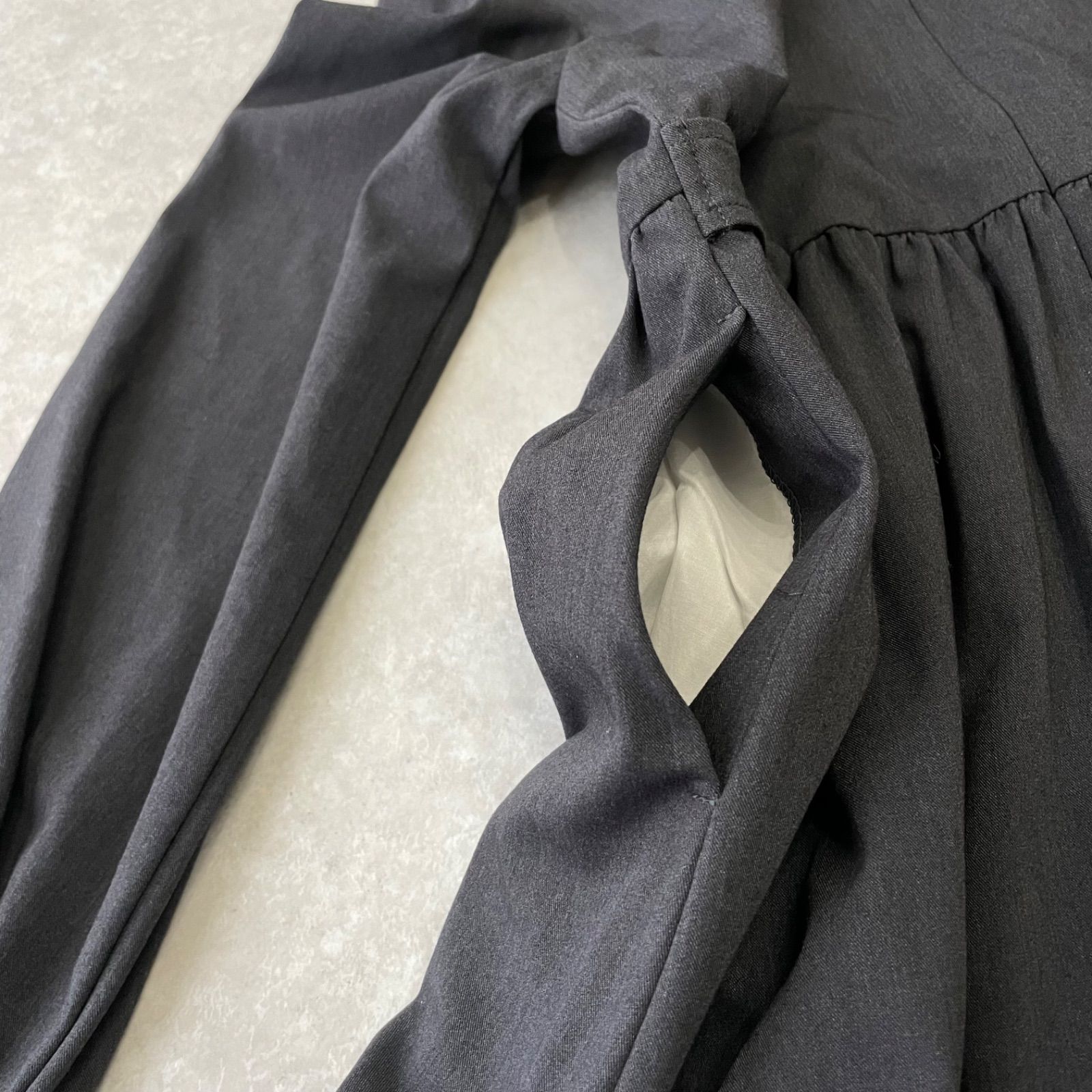 SHIPS KIDS】 シップス フォーマル ピンタックツイルワンピース 150cm 