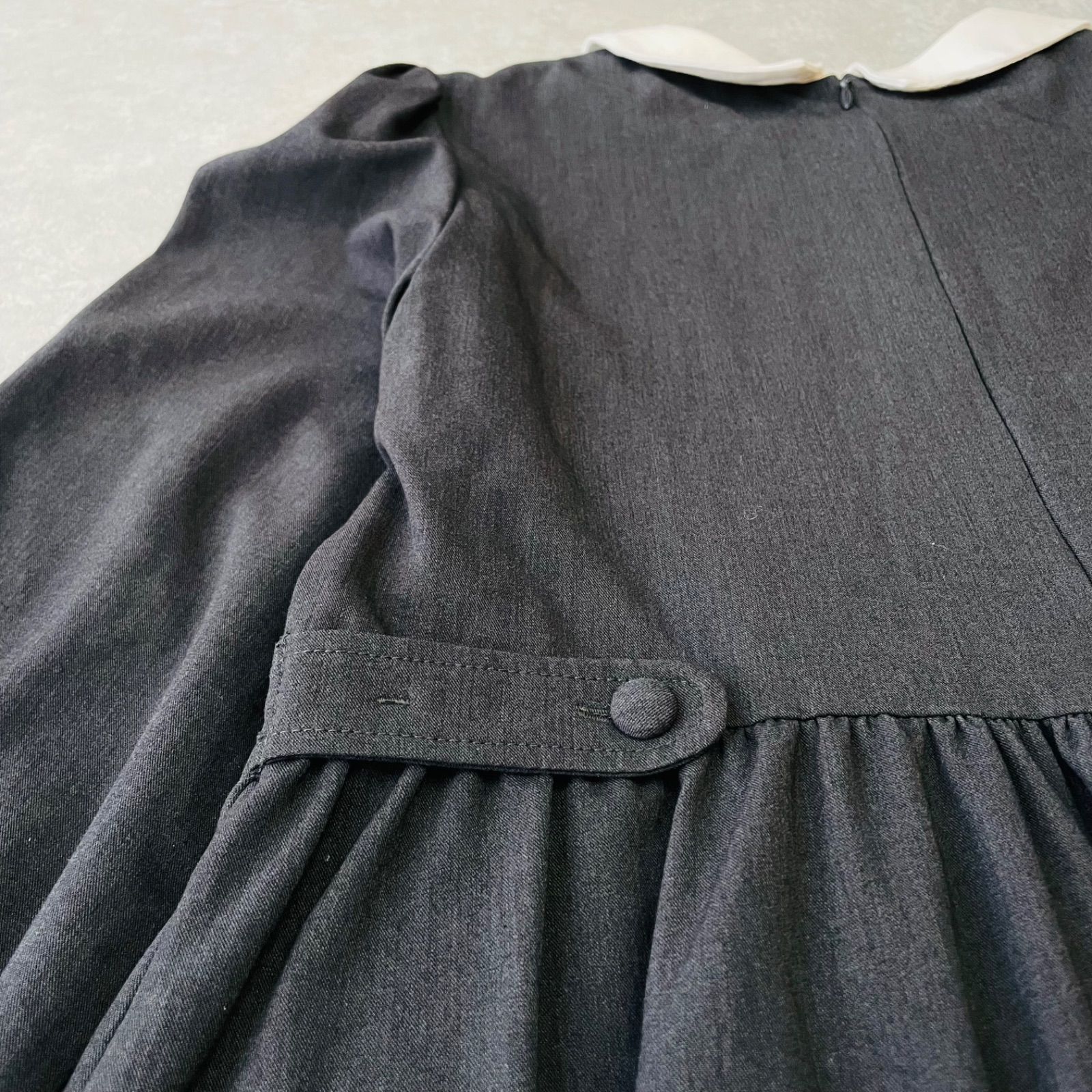 SHIPS KIDS】 シップス フォーマル ピンタックツイルワンピース 150cm 