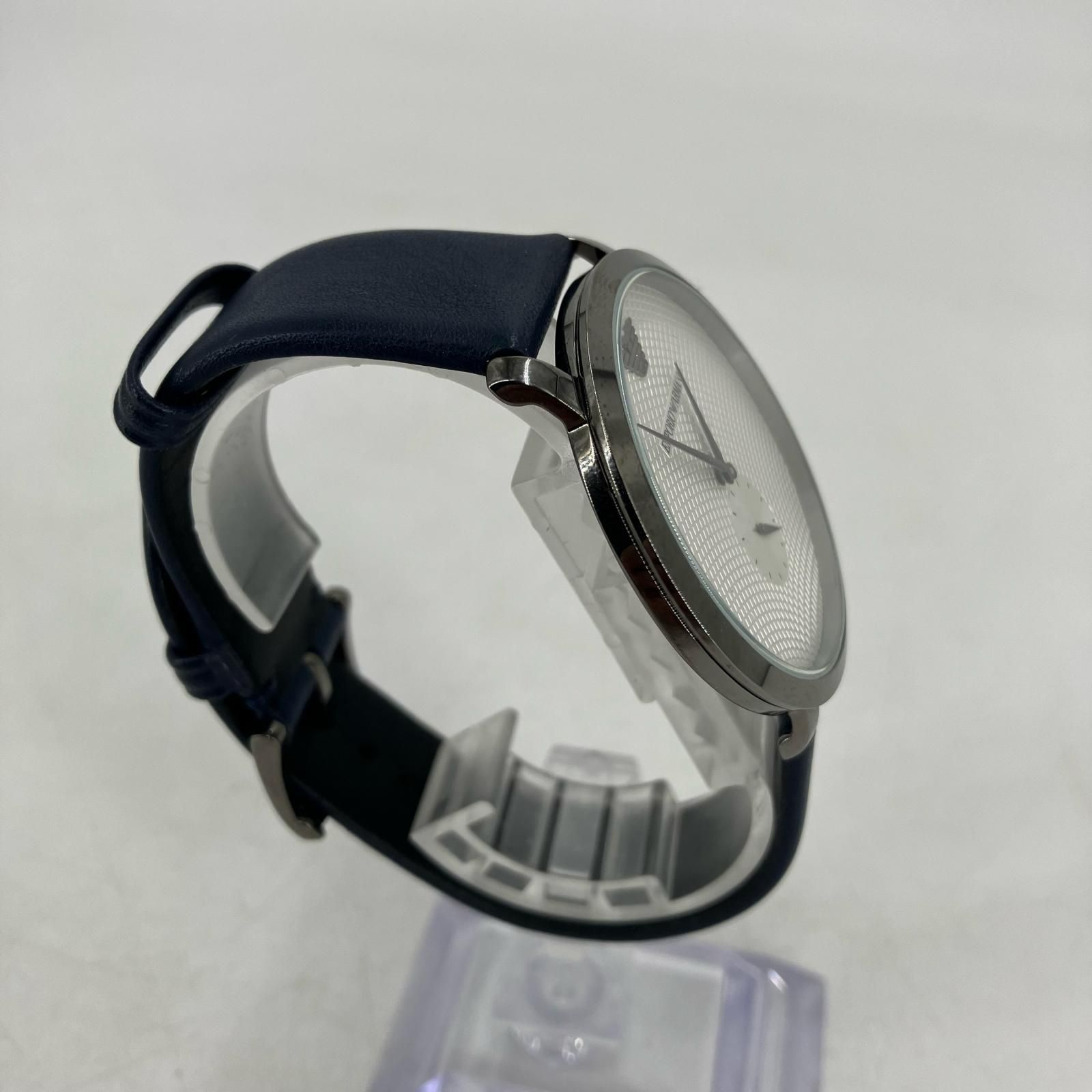 【イオン広店】 中古 Emporio Armani | エンポリオ・アルマーニ 腕時計 AR-11214 ネイビー 【131】 イオン広店】 中古 Emporio Armani | エンポリオ・アルマーニ 腕時計