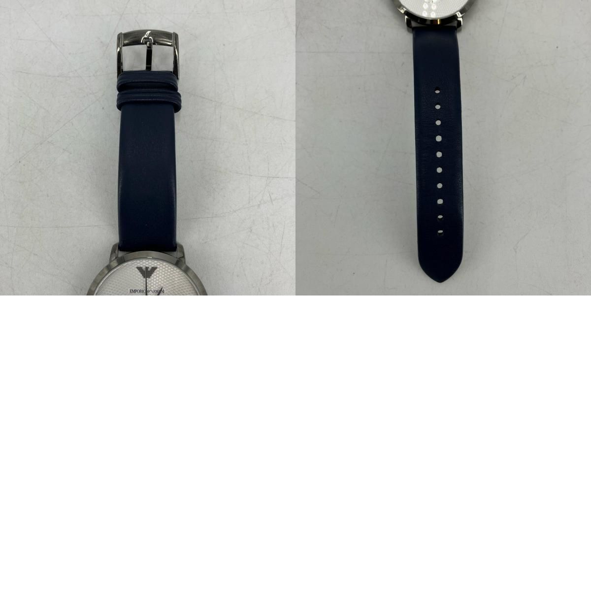 【イオン広店】 中古 Emporio Armani | エンポリオ・アルマーニ 腕時計 AR-11214 ネイビー 【131】 イオン広店】 中古 Emporio Armani | エンポリオ・アルマーニ 腕時計
