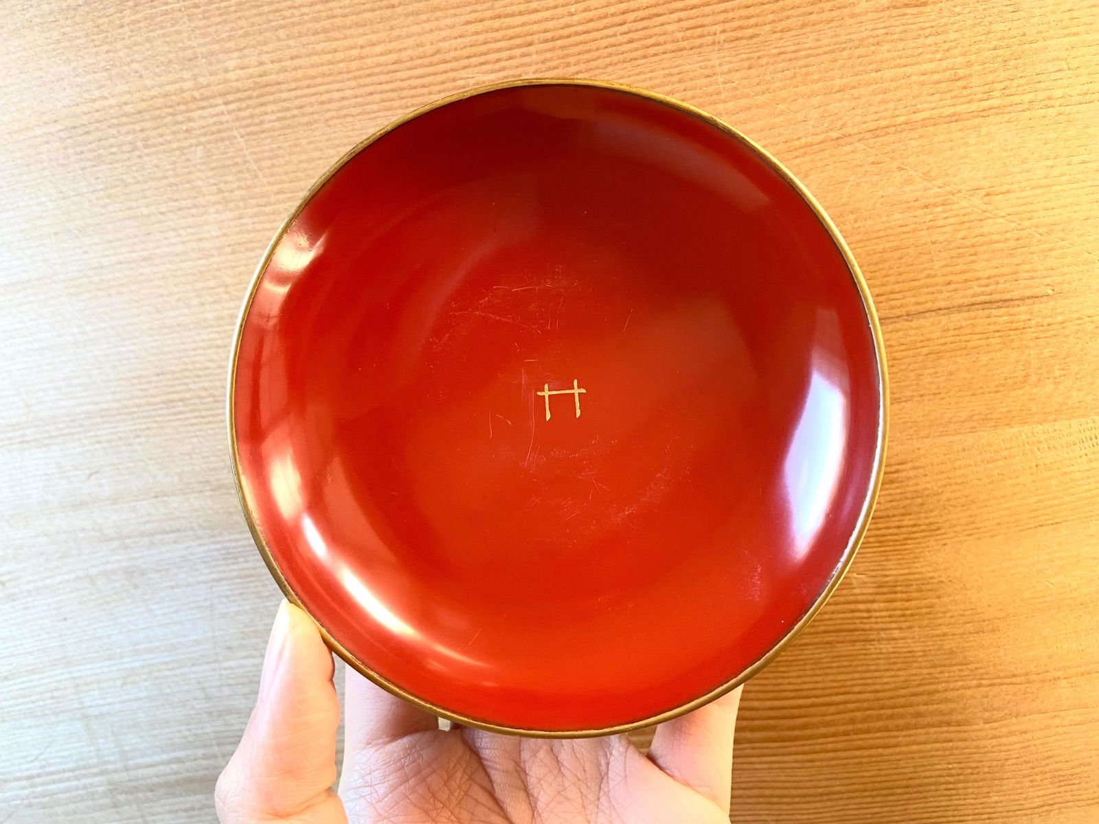 輪島塗 朱塗 沈金 蓋付椀 2客 / 漆器椀・懐石椀・雑煮椀 - メルカリ