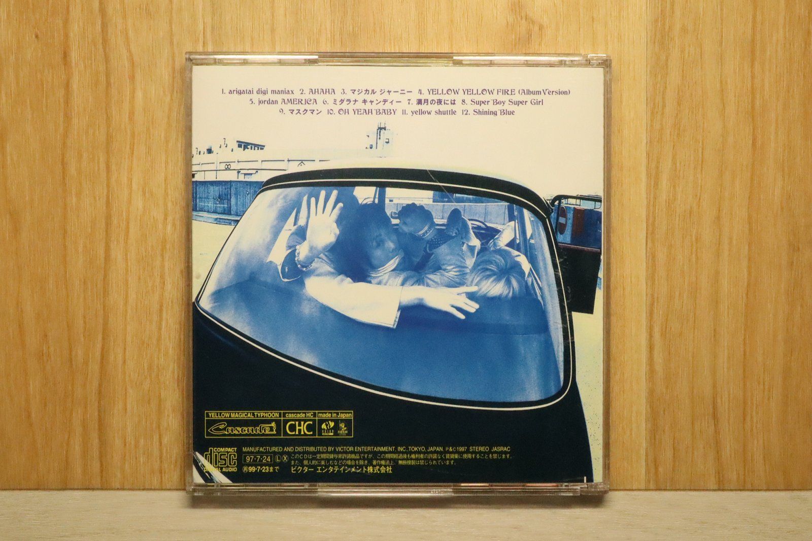 国内盤CD☆CASCADE/CASCADE□ YELLOW MAGICAL TYPHOON 【VICL60070