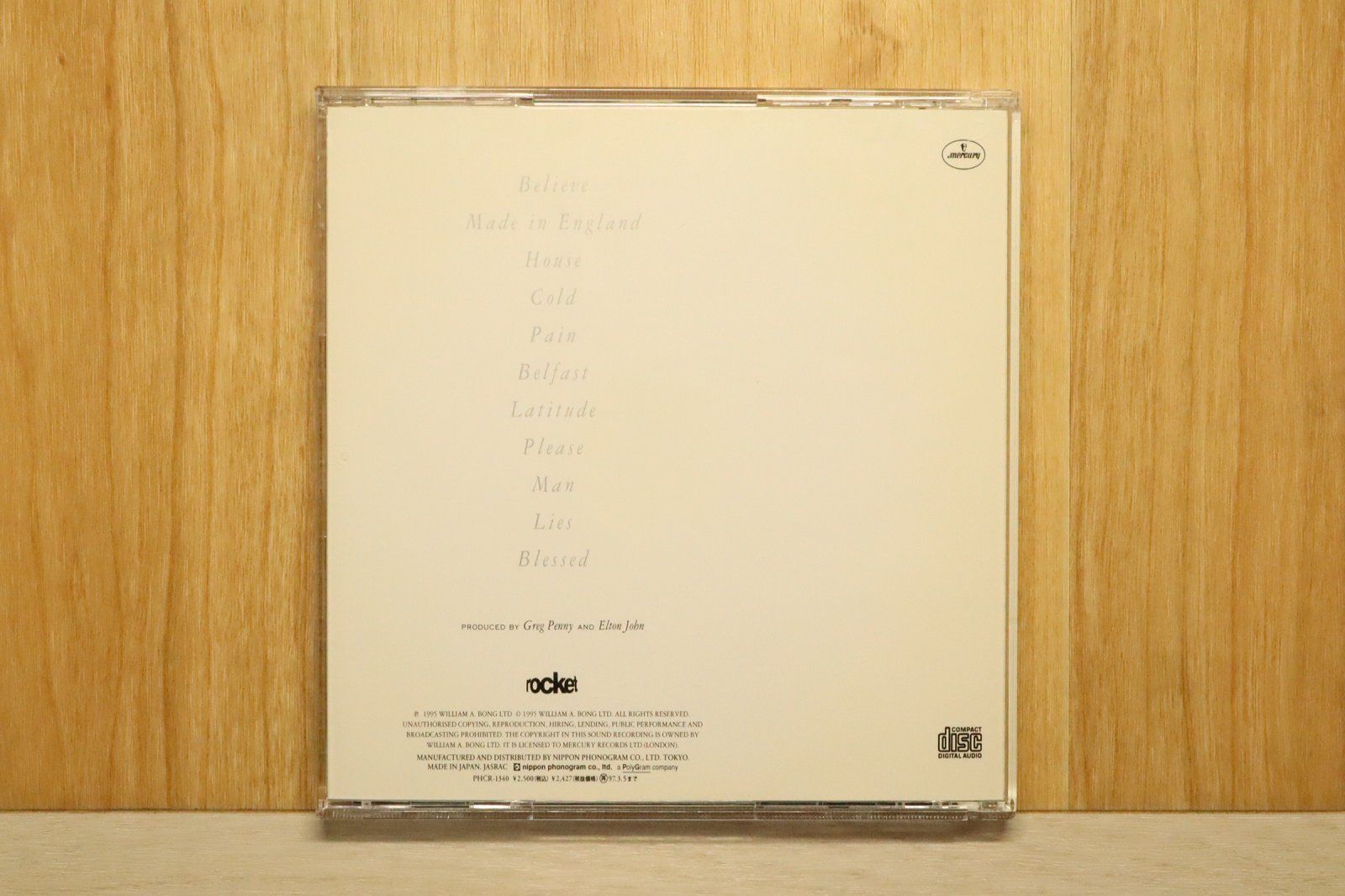 国内盤CD☆エルトン・ジョン/Elton John□ メイド・イン・イングランド