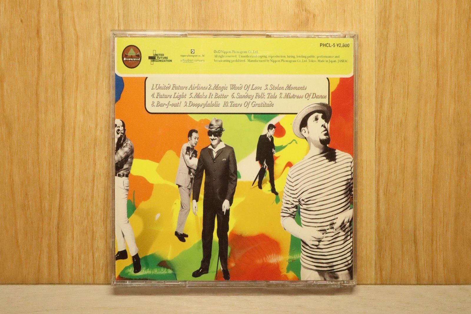 国内盤CD☆ユナイテッド・フューチャー・オーガニゼイション/UNITED