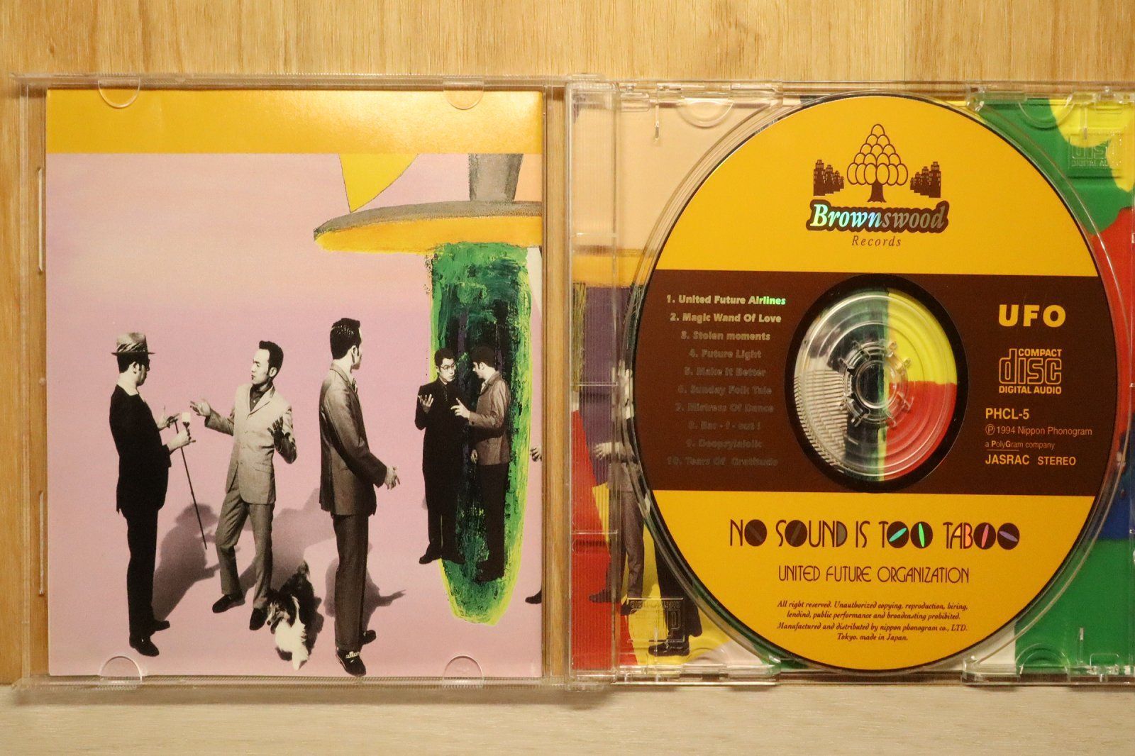 国内盤CD☆ユナイテッド・フューチャー・オーガニゼイション/UNITED