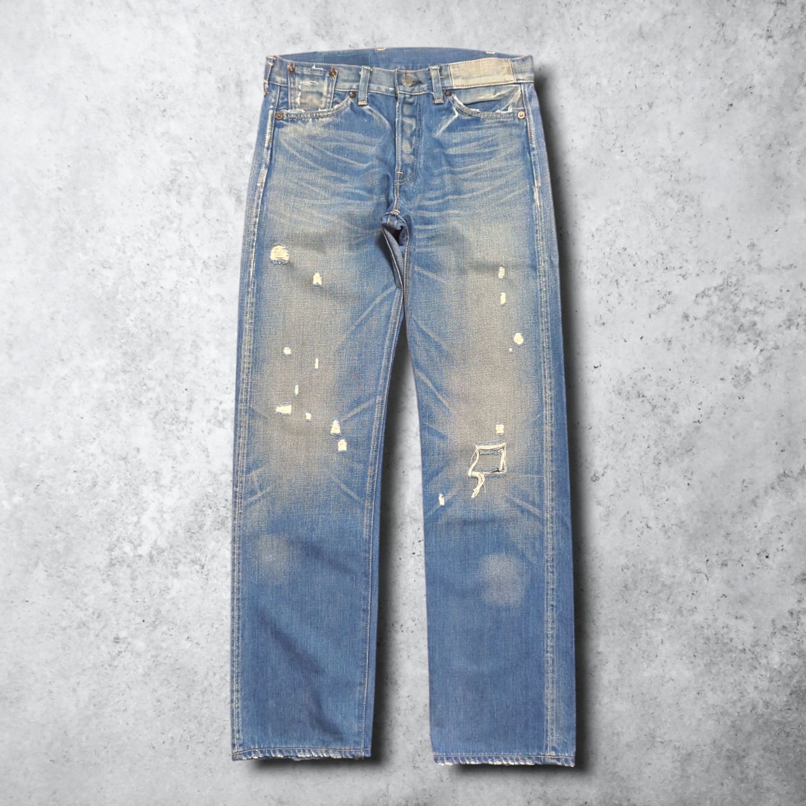 LEVI'S LVC リーバイス 66501 501 501XX ダブルネーム BIGE ビッグE 赤