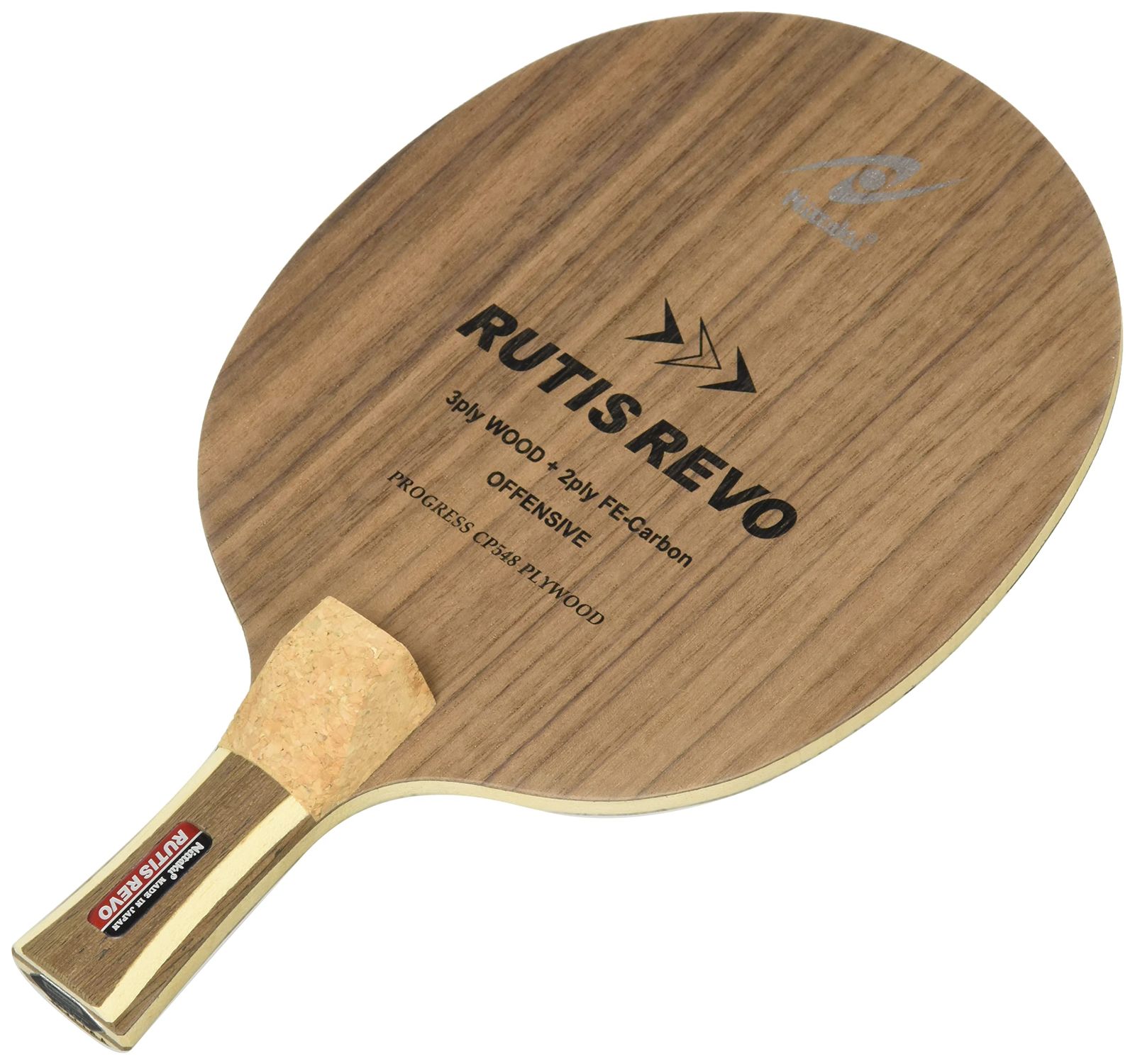 ニッタク Nittaku 卓球 ラケット ルーティスレボ J ペンホルダー 日本式 特殊素材入り NC-0200