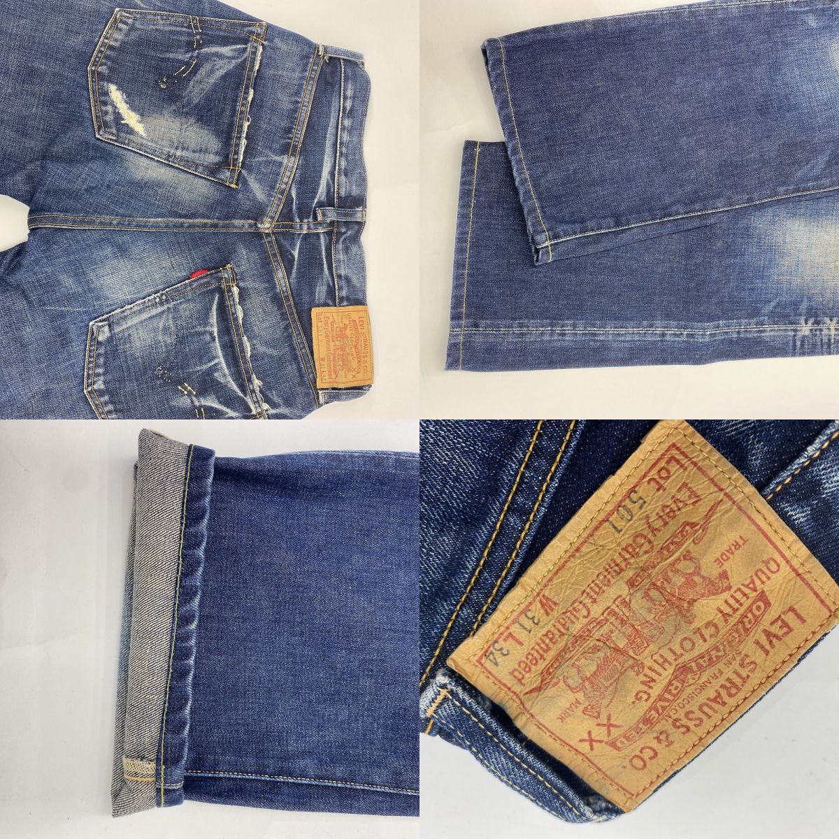 LEVI'S リーバイス 501XX 1955 デニムパンツ 日本製 サイズW31 L34