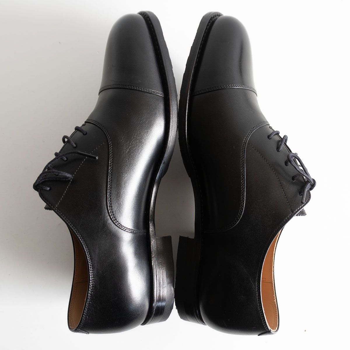試着のみ美品】SCOTCH GRAIN【T0506/ストレートチップ レザーシューズ