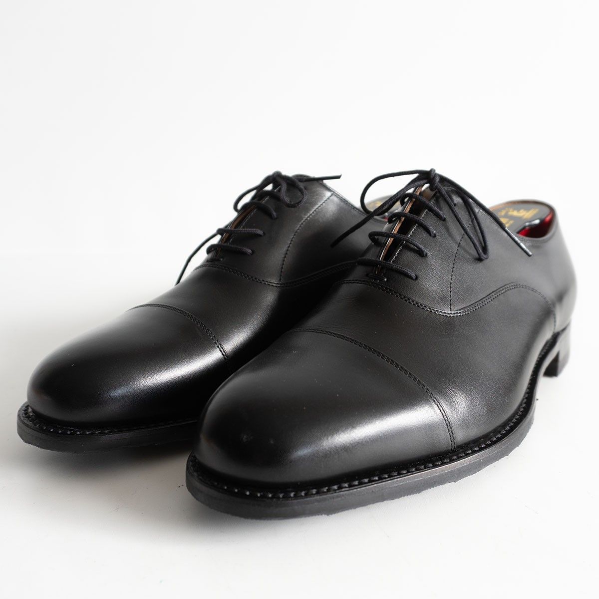 試着のみ美品】SCOTCH GRAIN【T0506/ストレートチップ レザーシューズ