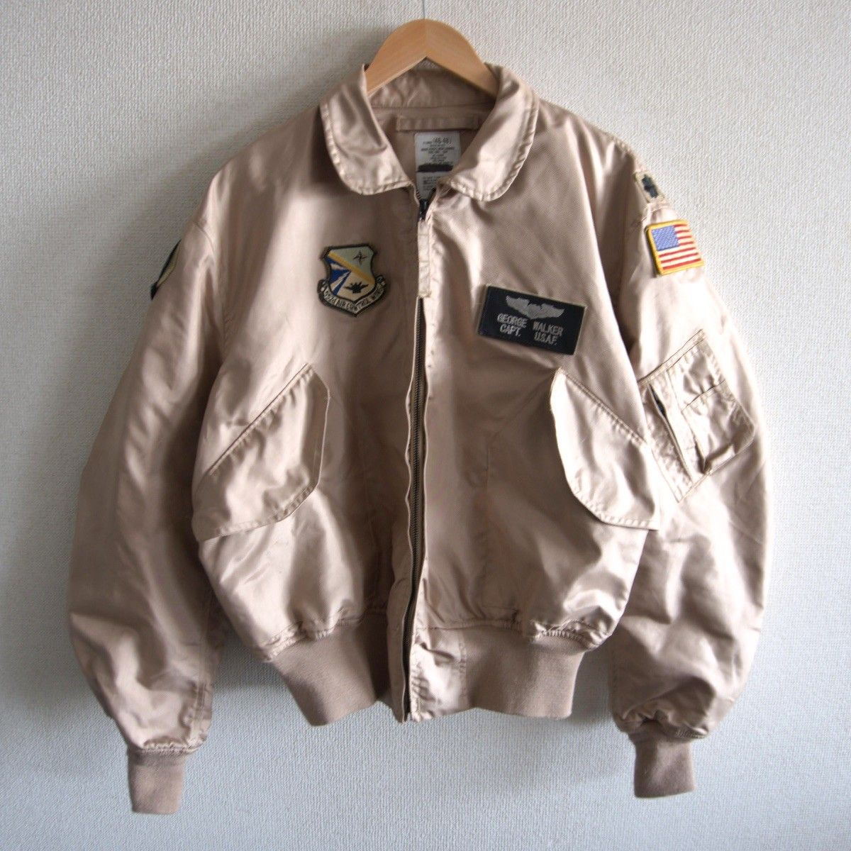 雰囲気抜群/00s】US ARMY USAF【CWU-36/P】XL フライトジャケット