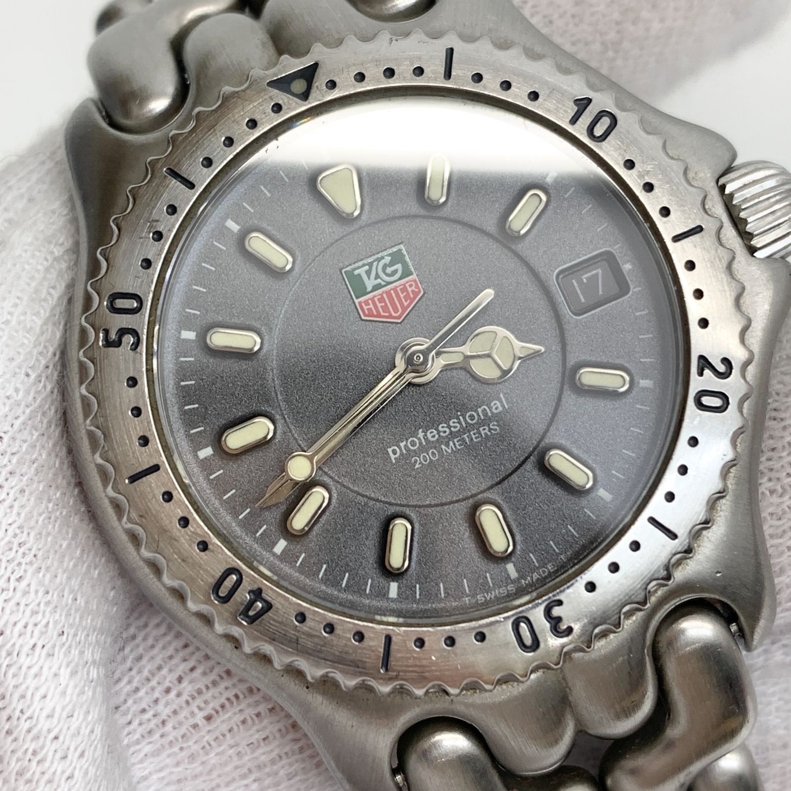 タグホイヤー TAG HEUER プロフェッショナル WG1213-K0 腕時計 SS