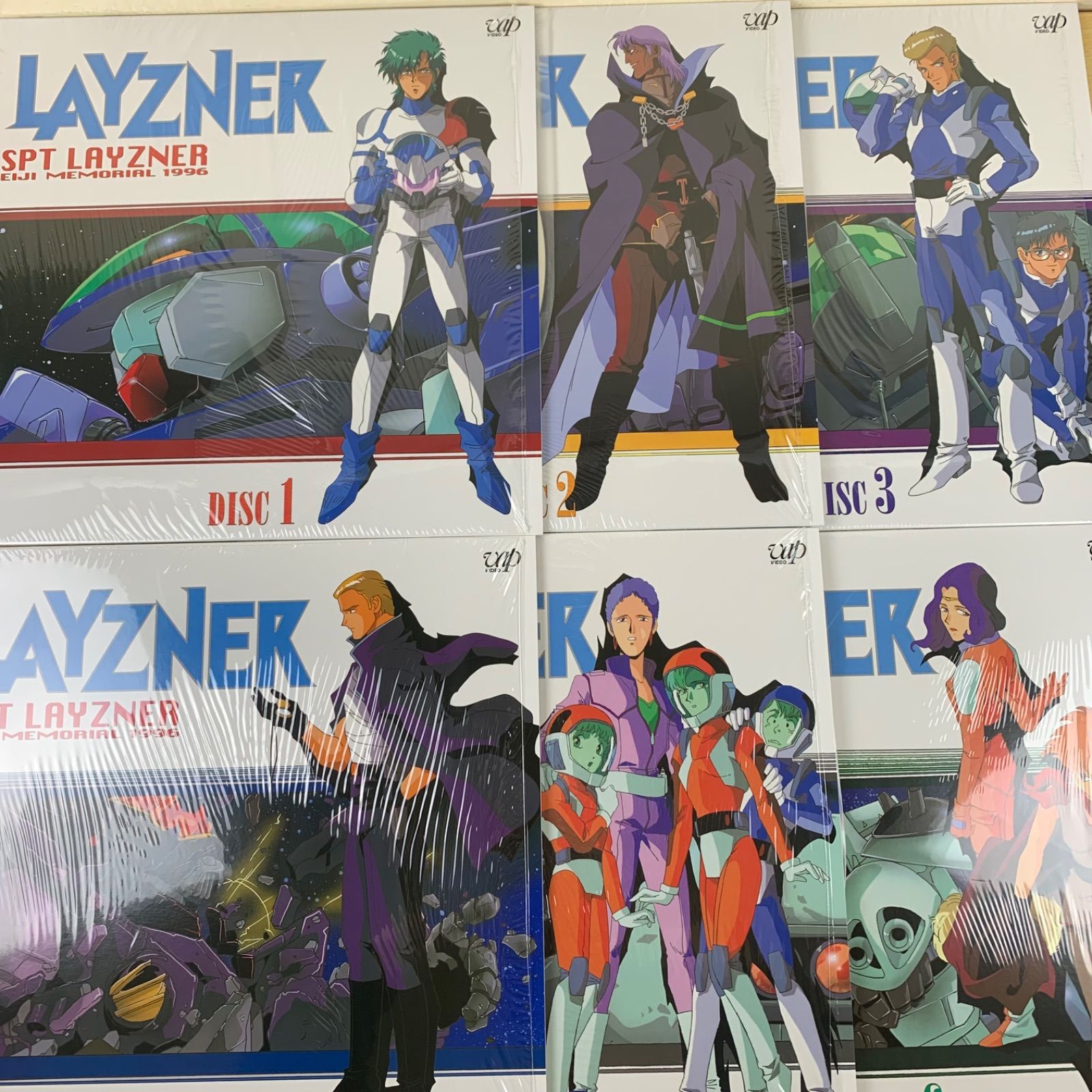 アニメLD】銀河漂流バイファム 聖戦士エルガイム レイズナー エヴァ 