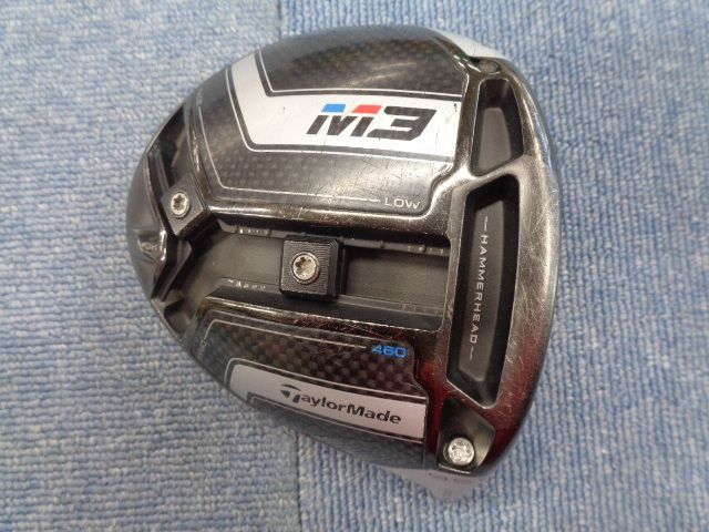 テーラーメイド M3 460 2018 9.5度 中古ドライバー ヘッドのみ 100164