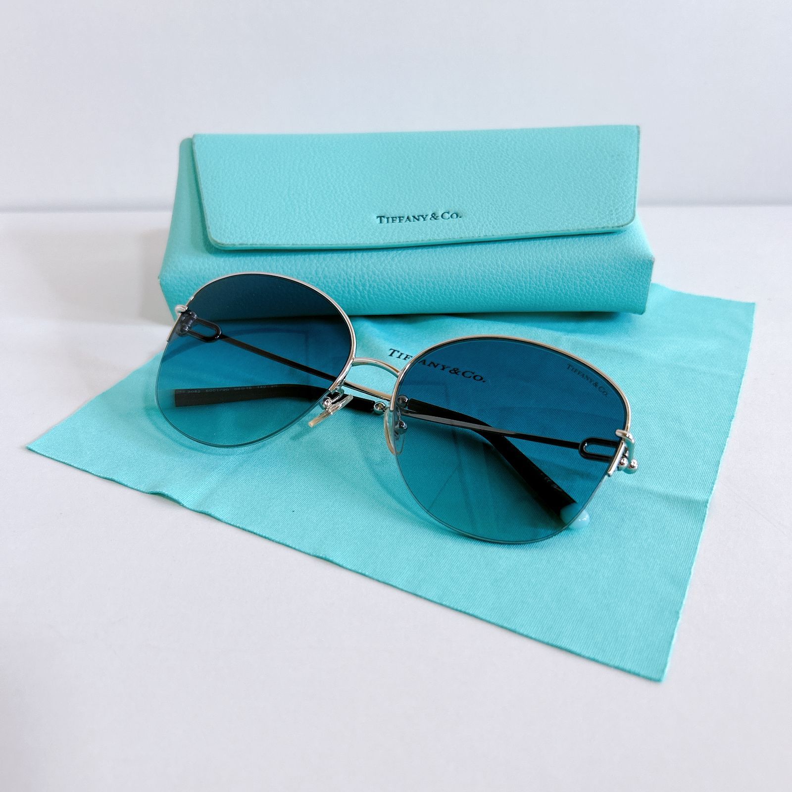 Tiffany ティファニー ハードウェア シルバー サングラス 度なし 