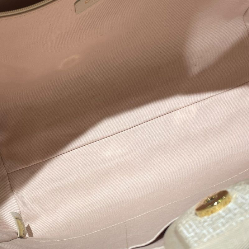 シャネル CHANEL ドーヴィルMM A67001 ベージュ ツイード レディース ショルダーバッグ IMG_3100_7e088f2f-50b3-4e6d-
