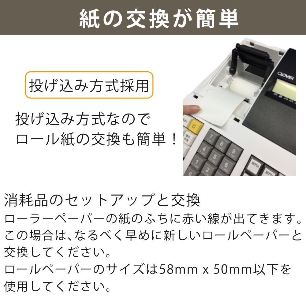 開梱品/化粧箱無し/中古品】クローバー電子 レジスター JET-400Z