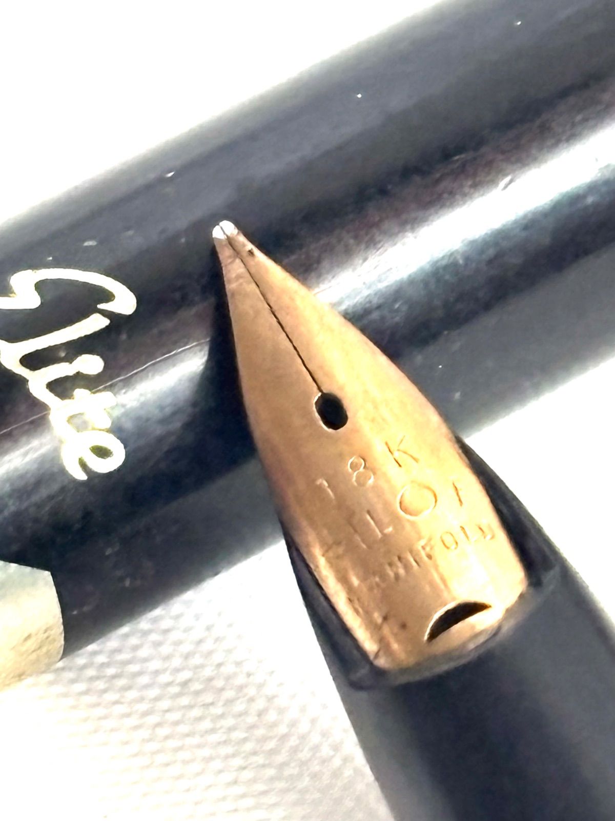 PILOT Elite 18k MANIFOLD ニブ パイロットPILOT MANIFOLDペン先18K刻印 Elite マニフォールド