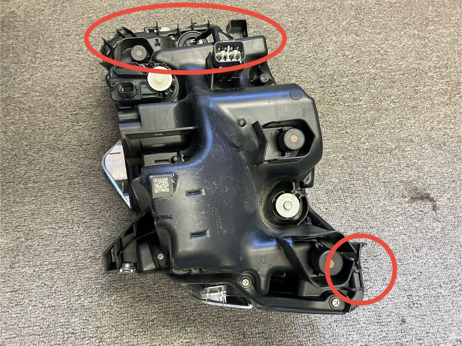 スペーシアカスタム MK54S MK94S ヘッドライト 右 運転席側 スズキ