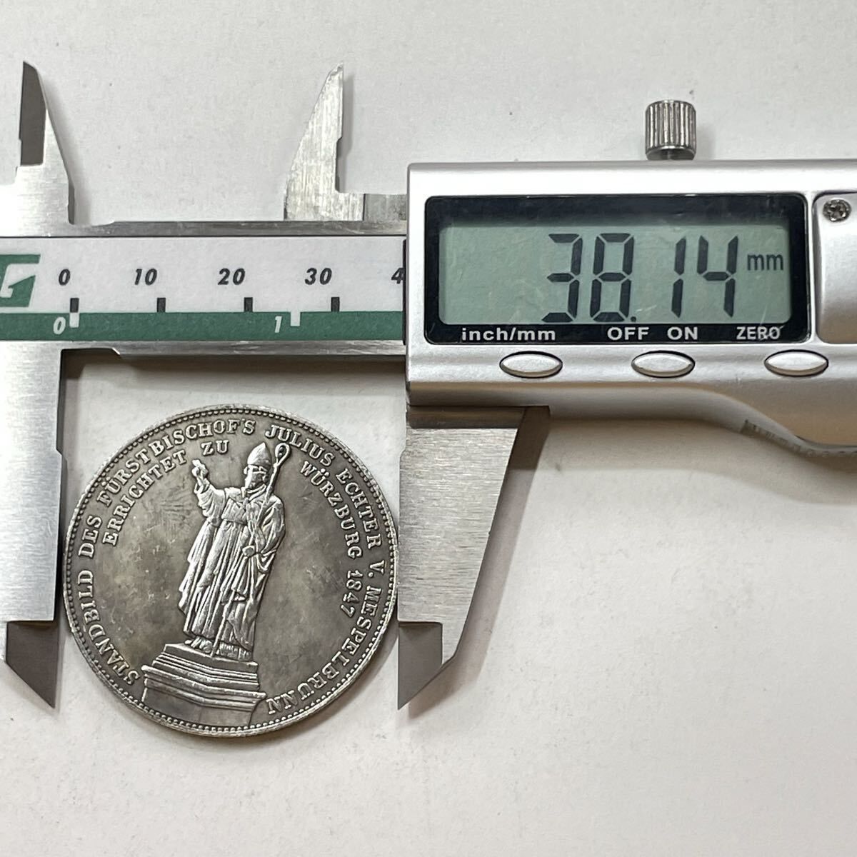 ドイツ 硬貨 古銭 バイエルン州 1847年 ルートヴィヒ1世 ユリウス