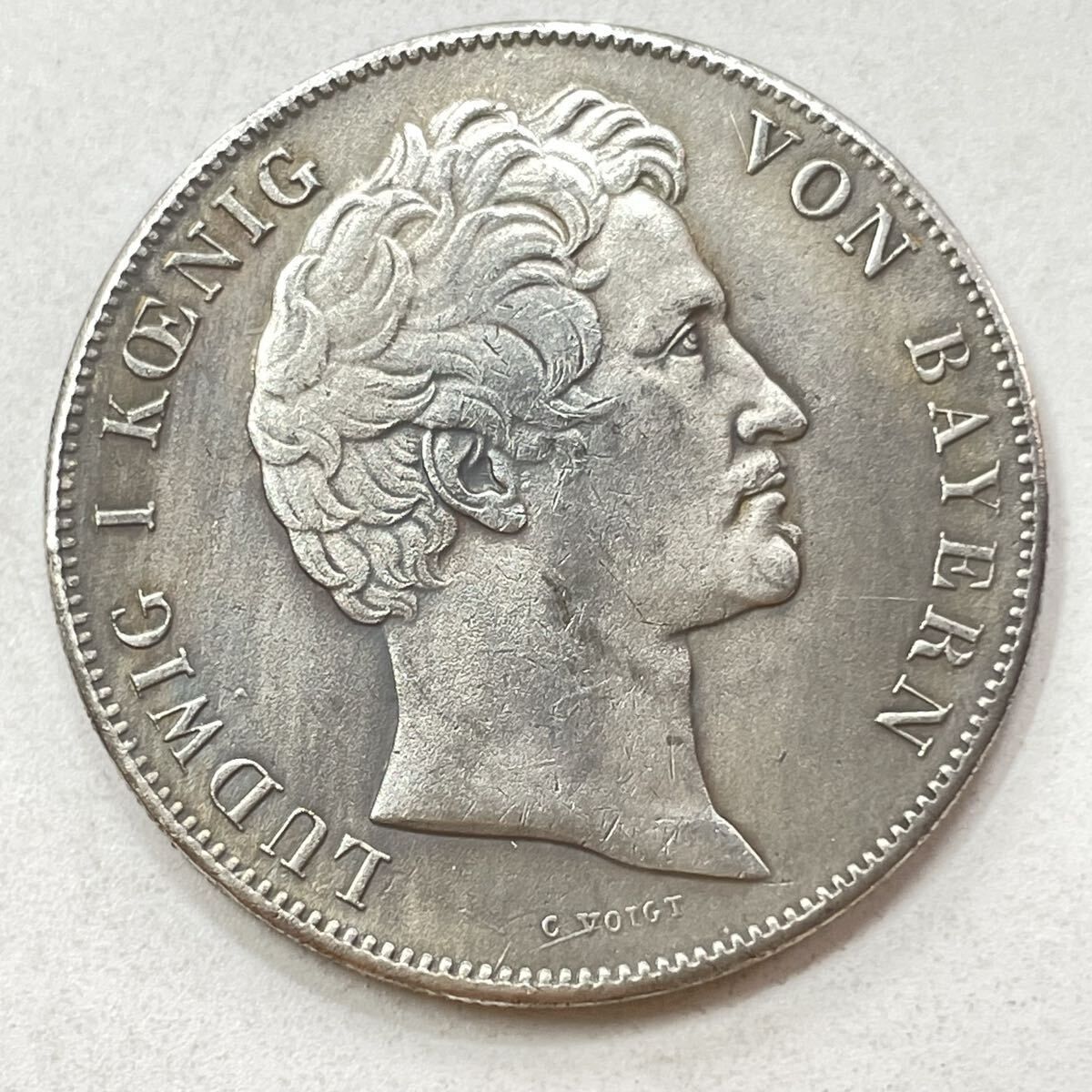 B026旧貨幣 バイエルン王ルートヴィヒ1世 セット ドイツ 硬貨 古銭 バイエルン州 1847年 ルートヴィヒ1世 ユリウス