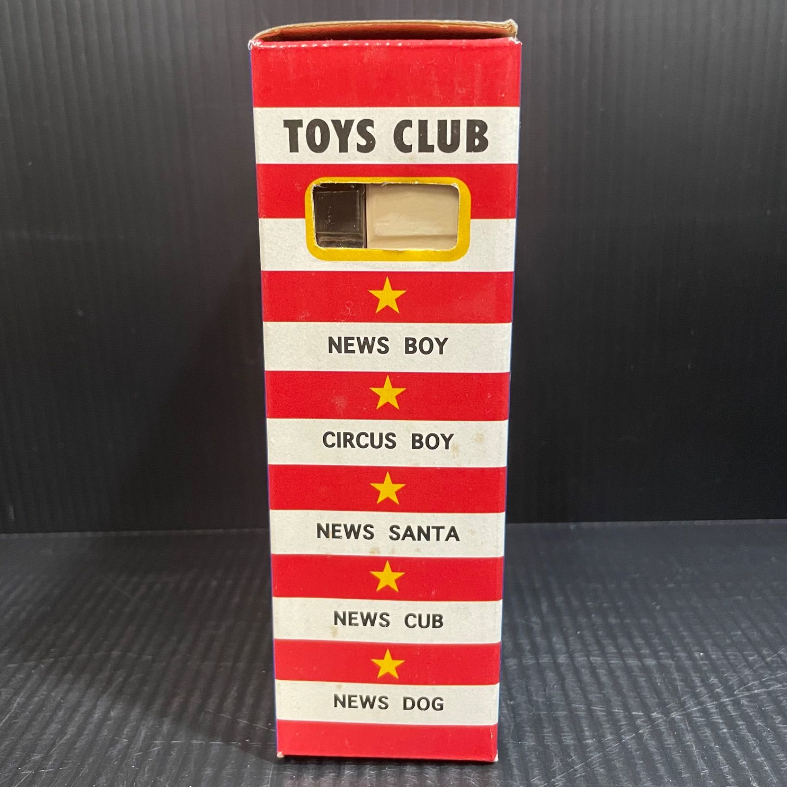 レトロ雑貨 ビンテージ風 TOYS CLUB CIRCUS BOY ラバースタンプ