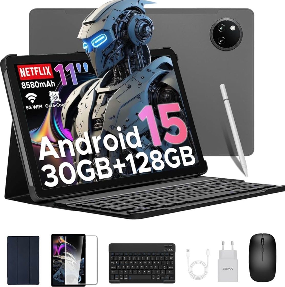 Android15 タブレット 初登場】DOOGEE A9pro+セット版 11インチ