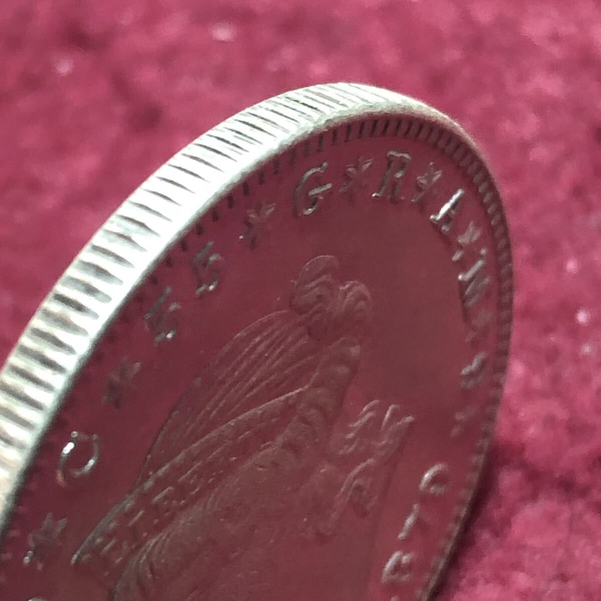 銀貨 アメリカ合衆国 自由の女神 自由（LIBERTY）1879年 20ドル 大型