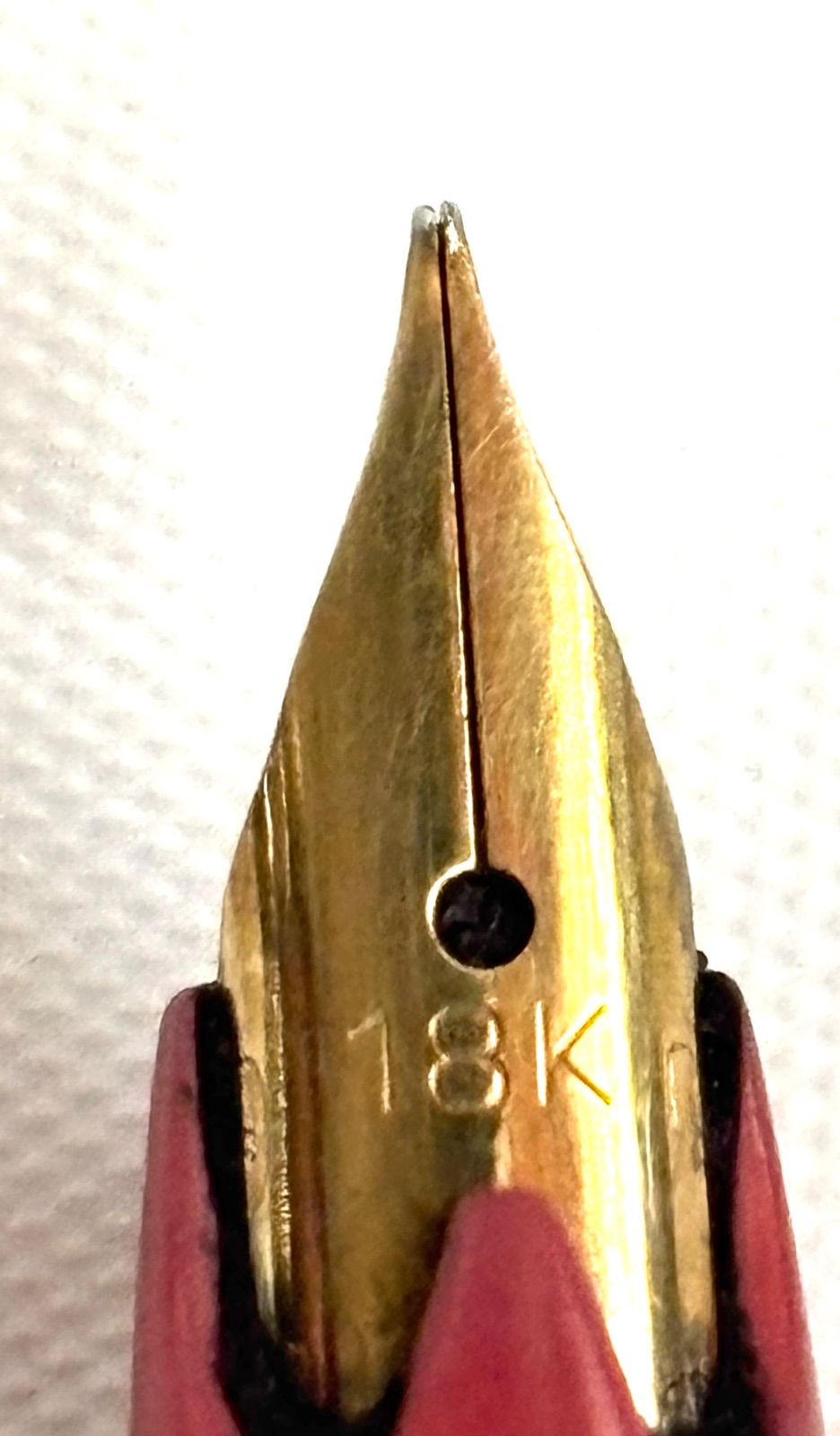 セーラー sailor ペン先18K 刻印 ヴィンテージ万年筆 筆記具 現状品