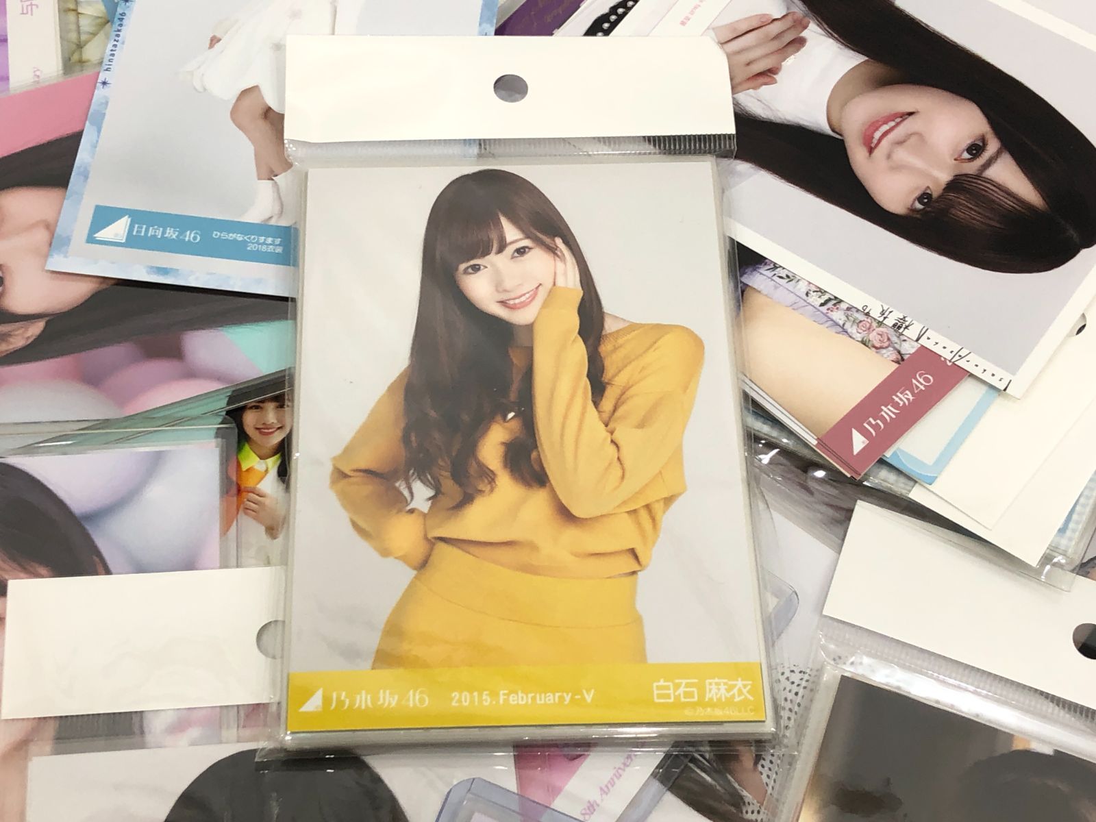 小牧店】坂道 生写真まとめて 乃木坂 欅坂 日向坂 未検品 【T353-3132