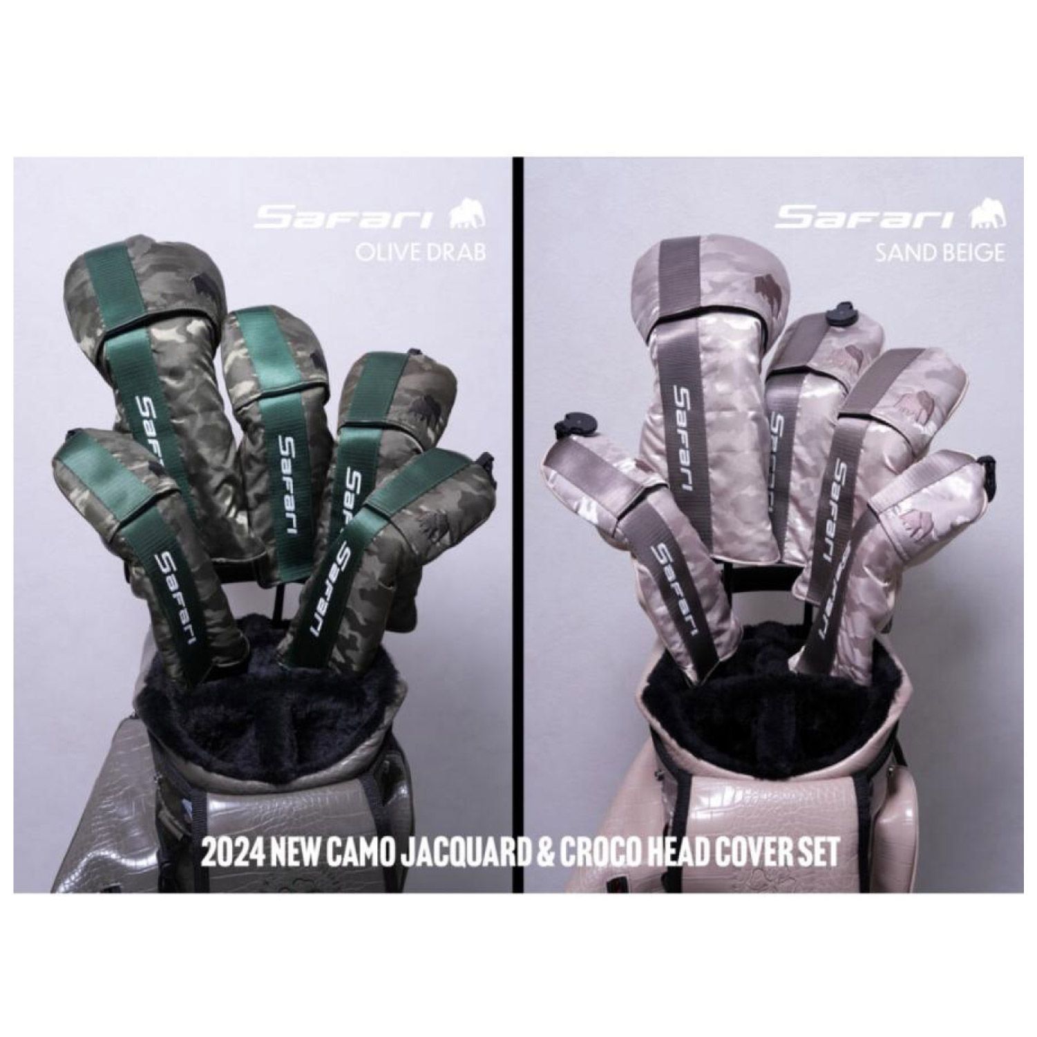  BALDO キャディバッグ 2025 NEW CAMO JACQUARD - CROCO STAND CADDIE BAG LIMITED EDITION SAFARI 練習用ボール ゴルフバッグ キャディバッグ ゴルフ