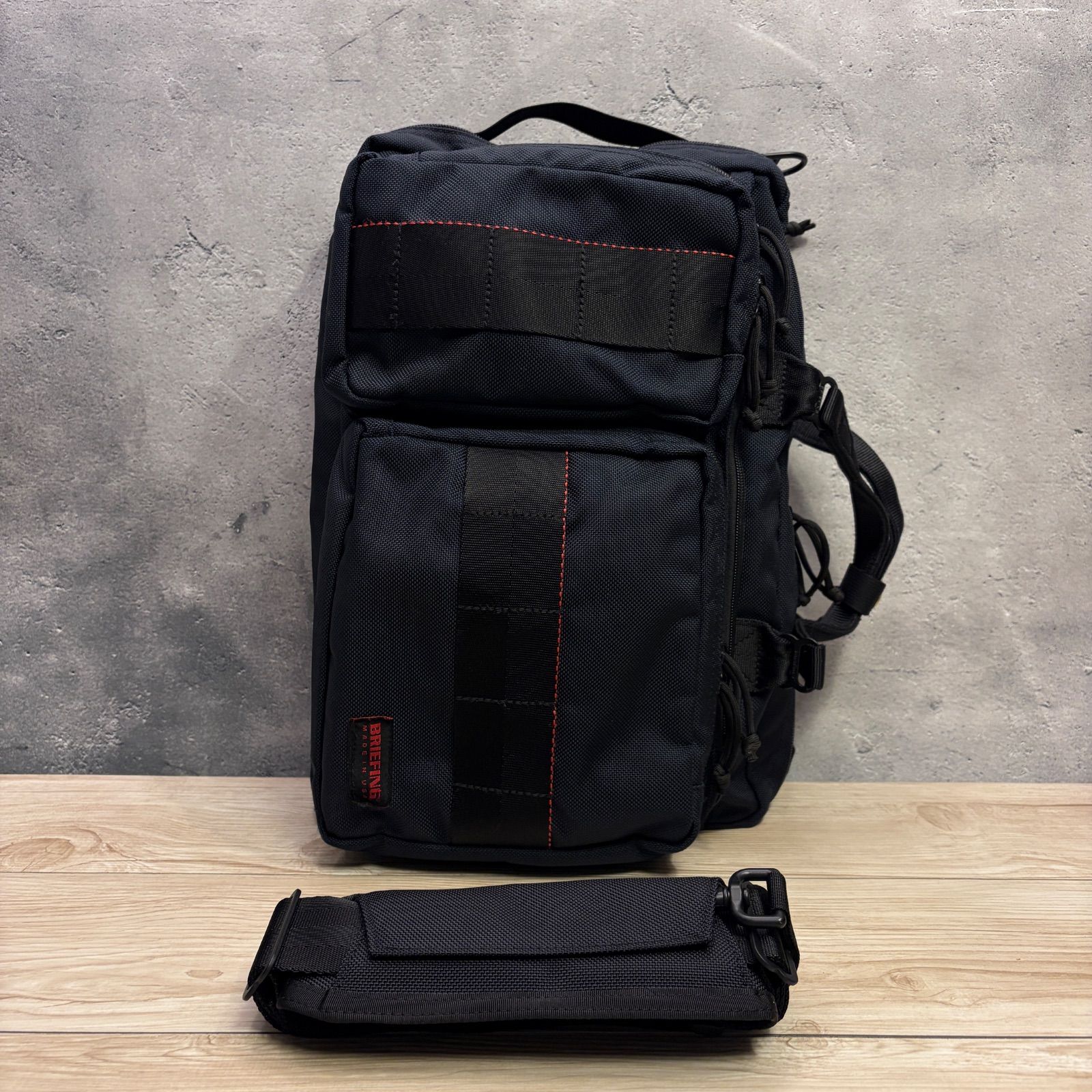 BRIEFING NEO TRINITY LINER 3WAY ディープシー ネイビー USA製 