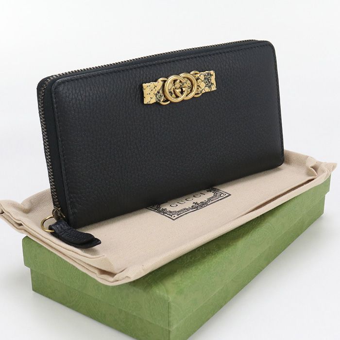 GUCCI グッチ ジップアラウンド長財布 インターロッキングG 750458 長 