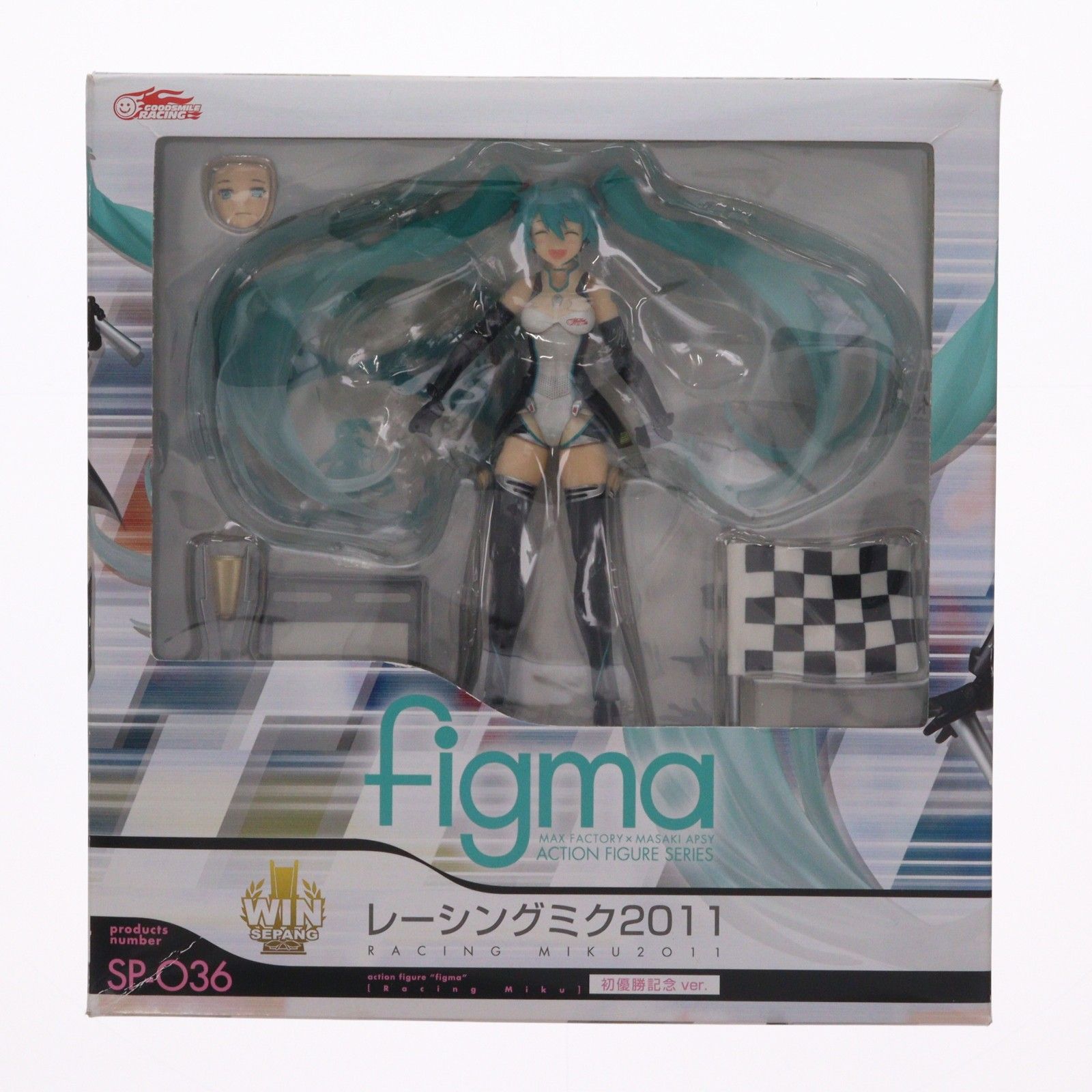 ボーナスパーツ付属 figma(フィグマ) SP-036 レーシングミク 2011初 