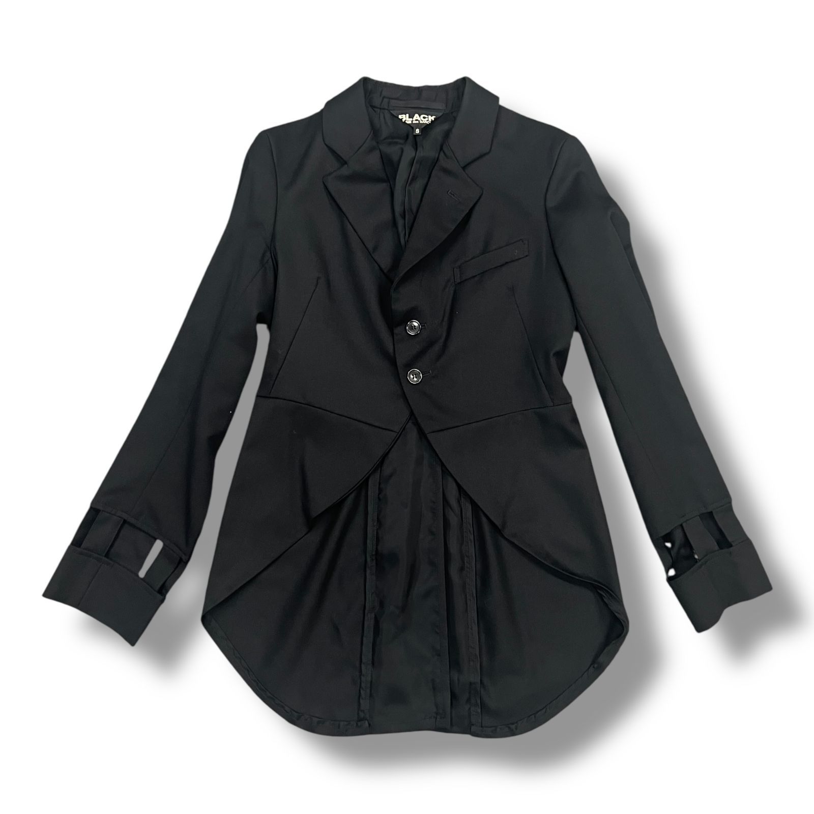 BLACK COMME des GARCONS テーラードジャケット 長袖 テーラード 