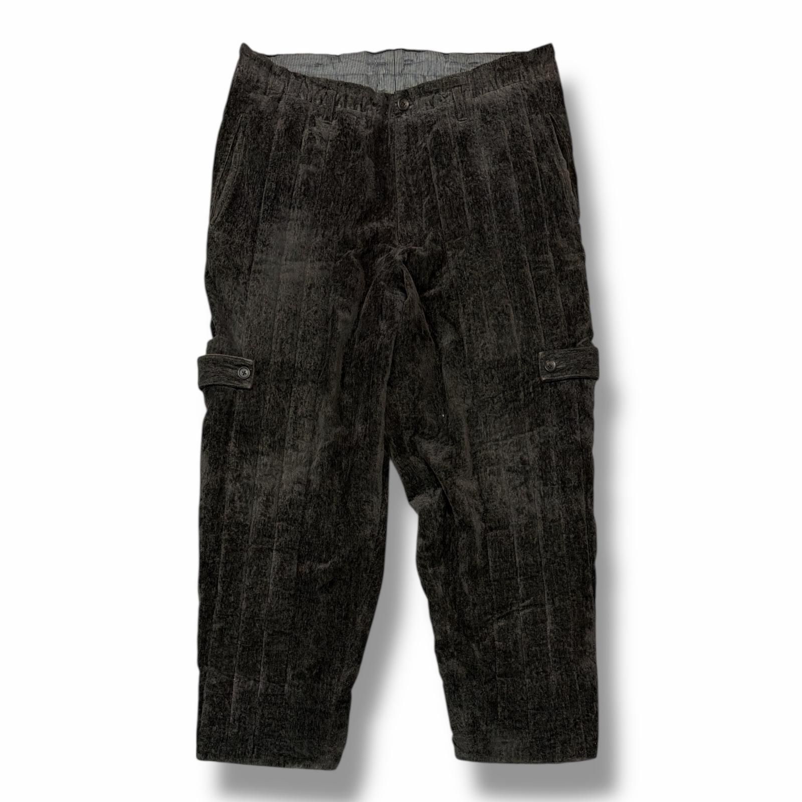 参考上代300300円 Yohji Yamamoto POUR HOMME 25AW LINEN VELVET TAB 