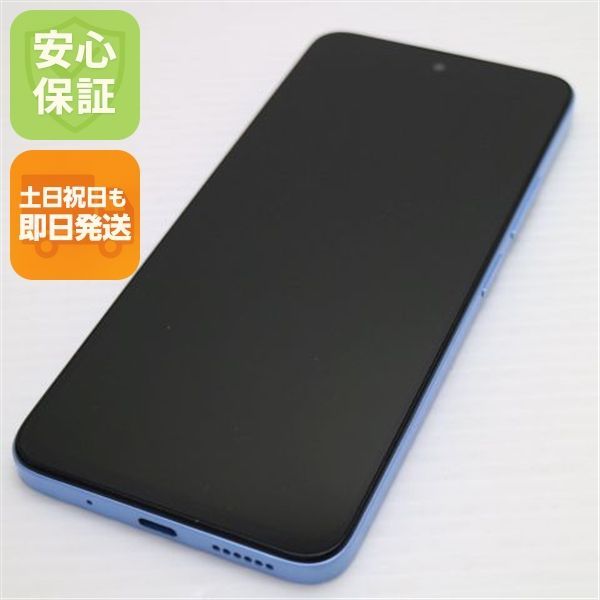 超美品 SIMフリー Redmi 12 5G 128GB スカイブルー スマホ Xiaomi 即日