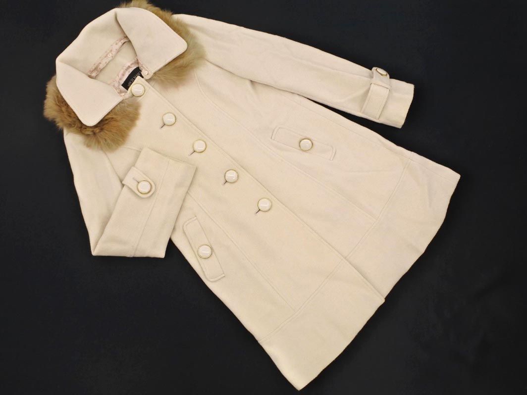 MISCH MASCH ミッシュマッシュ アンゴラ混 フォックスファー コート