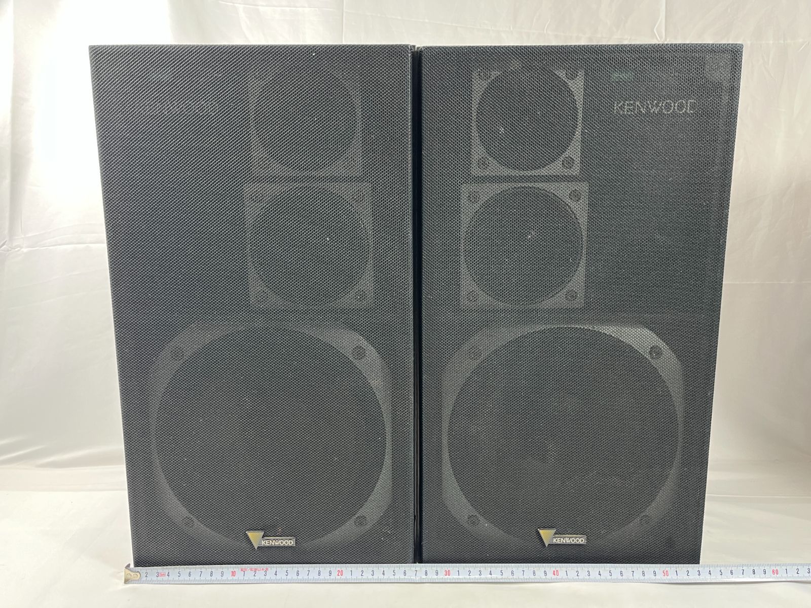 KENWOOD ケンウッド 3 WAY SPEAKER SYSTEM NEW SUPER SYNTHETIC WOOFER