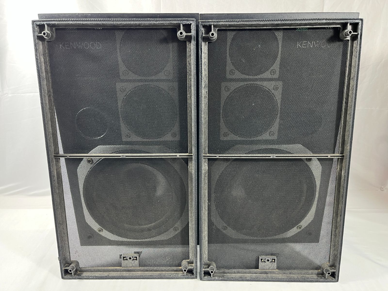 KENWOOD ケンウッド 3 WAY SPEAKER SYSTEM NEW SUPER SYNTHETIC WOOFER