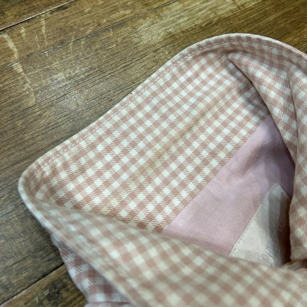 PINK HOUSE ピンクハウス チェック ジャケット 袖フリル ピコフリル