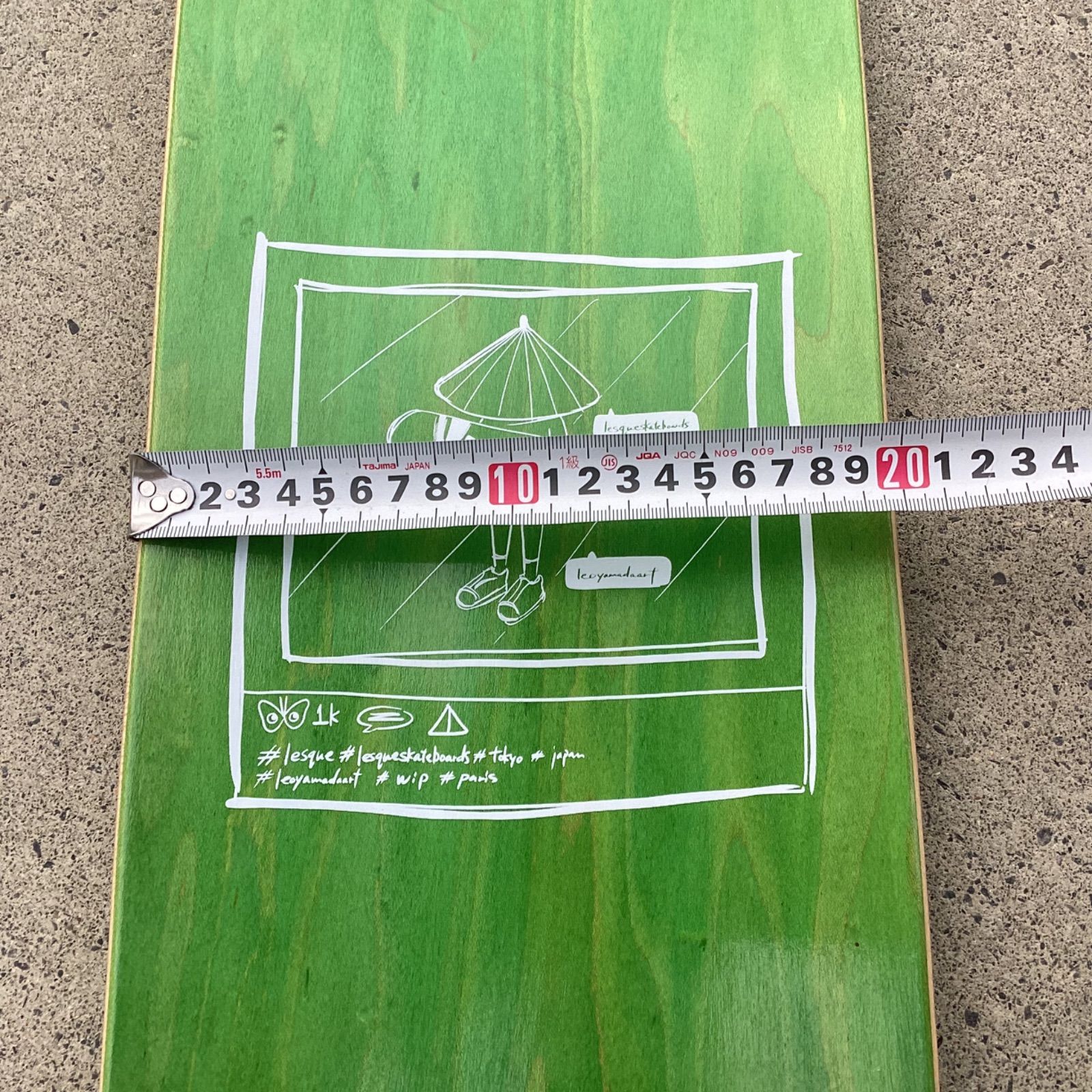 USED] LESQUE RYO MOTOHASHI 8.0 inchスケボースケートボード