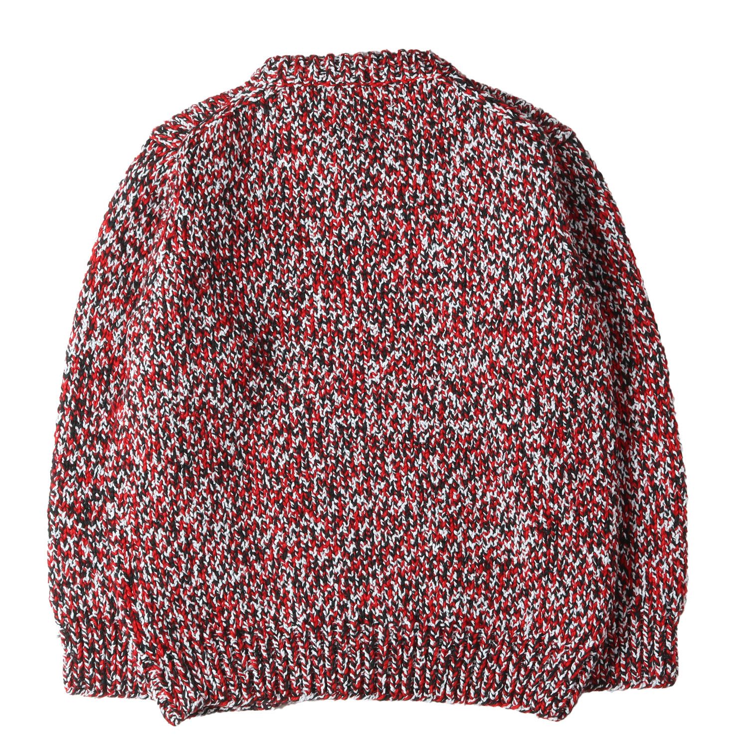 新品】Maison Margiela メゾン マルジェラ ニット レッド ホワイト
