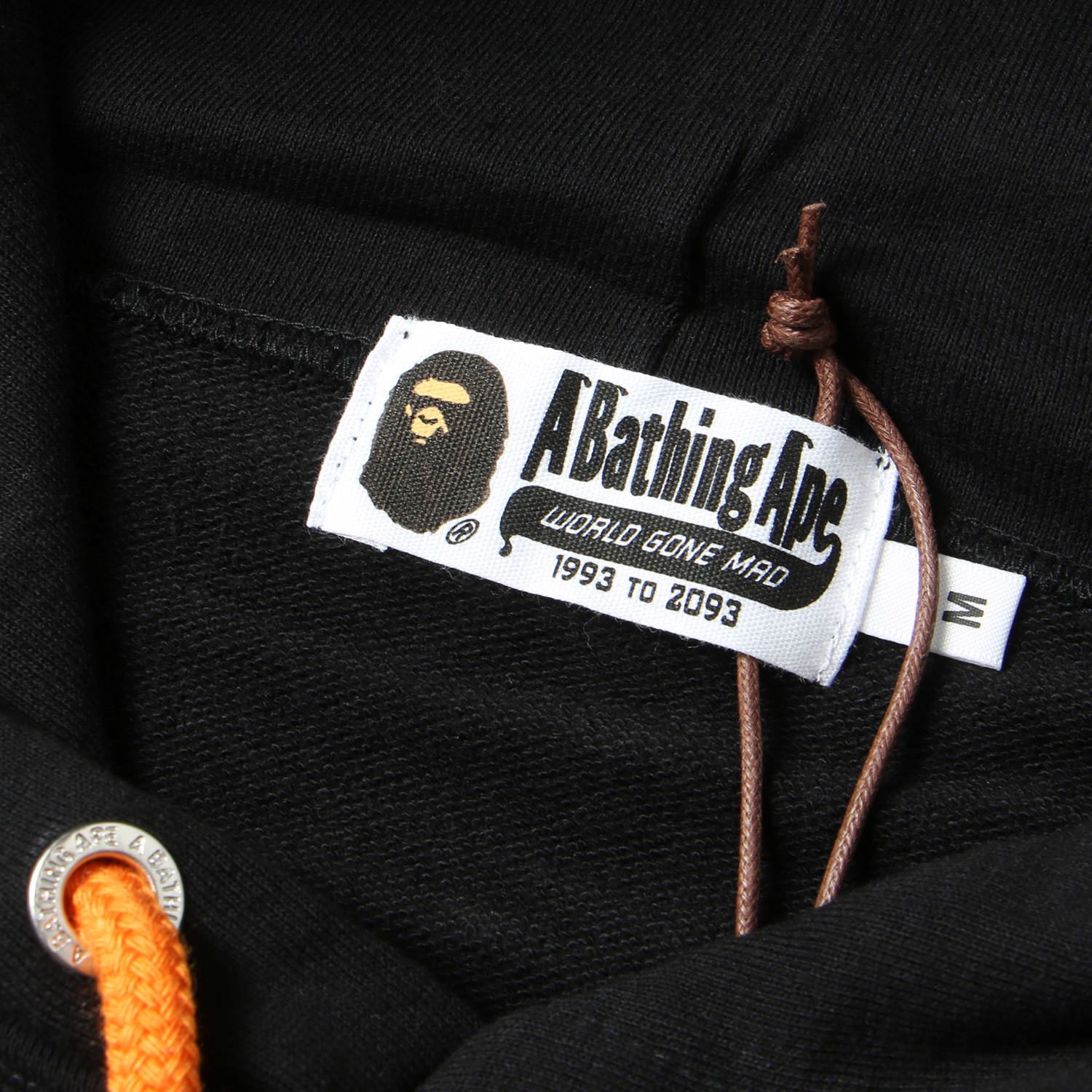 新品】A BATHING APE ア ベイシング エイプ パーカー ブラック 黒 