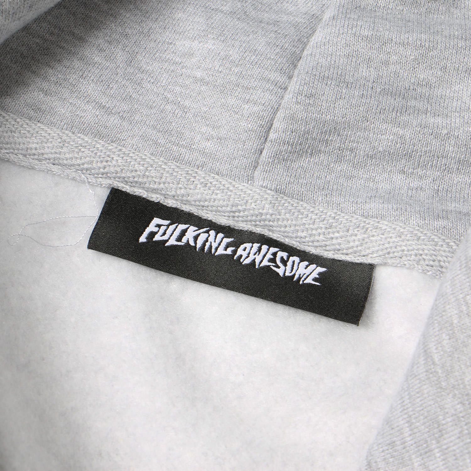 【美品】Fucking Awesome ファッキングオーサム パーカー グレー サイズ:M | 25AW グラフィックロゴ スウェットパーカー (Dill Collage Logo Hoodie) | トップス フーディー プルオーバー【メンズ】【中古】 美品】Fucking Awesome ファッキングオーサム パーカー グレー サイズ