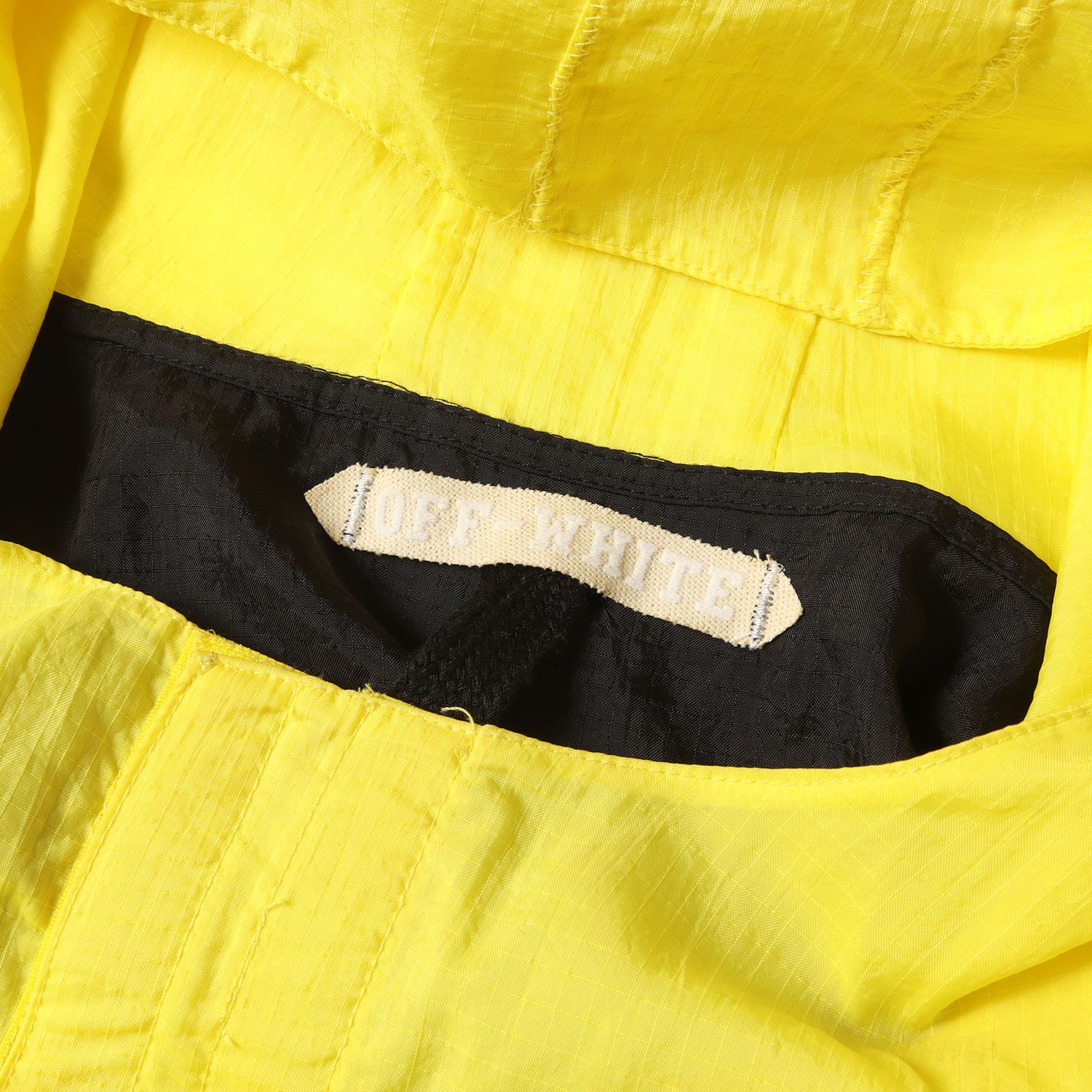 OFF-WHITE オフホワイト ジャケット ブラック 黒 サイズ:S | 初期 