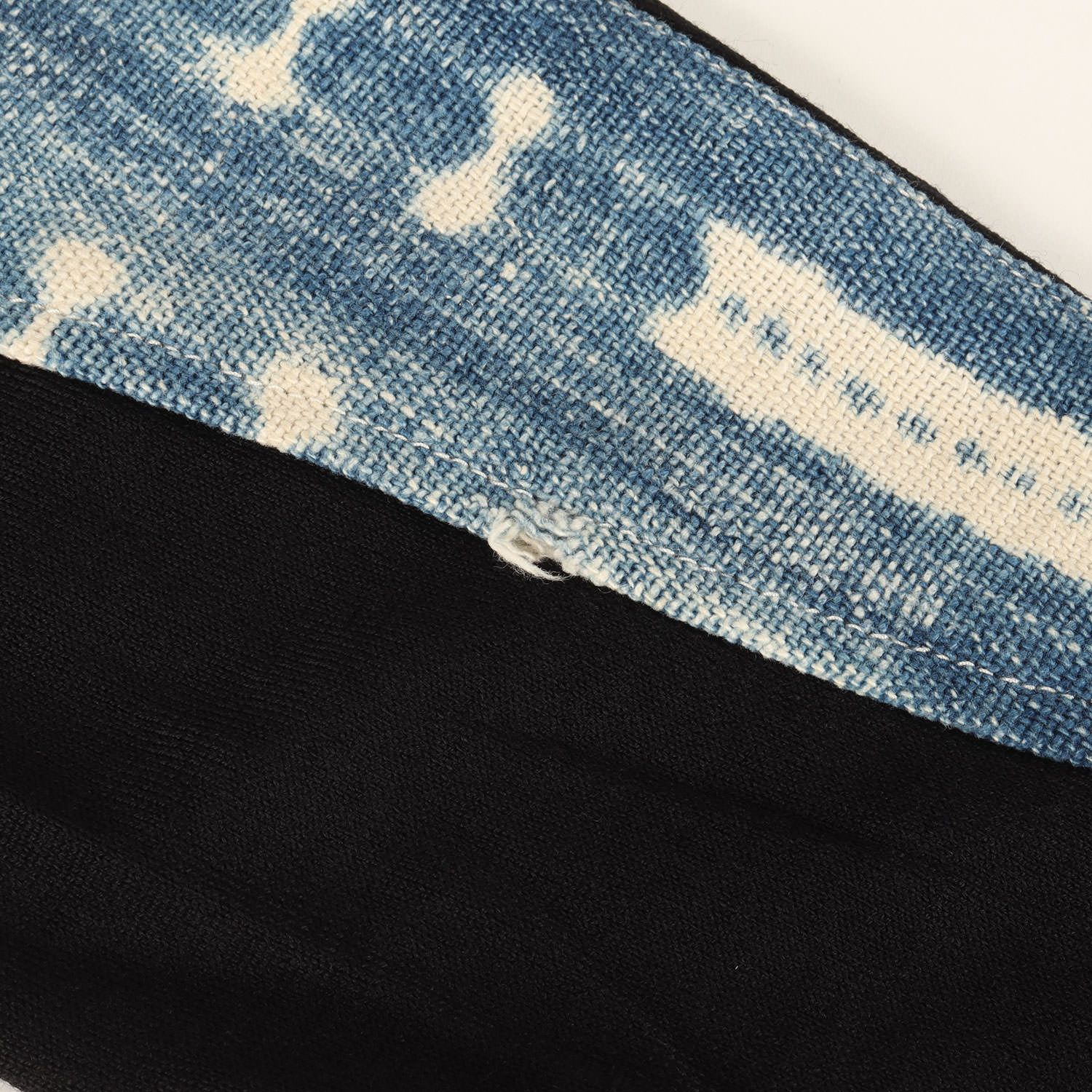 visvim ビズビム カーディガン ブラック 黒 サイズ:3 | 00s F.I.L限定 インディゴ エルボーパッチ付き ウールニット カーディガン (SELMER CARDIGAN KUBA) | トップス セーター 羽織り【メンズ】【中古】 visvim ビズビム カーディガン ブラック 黒 サイズ:3 | 00s F.I.L限定