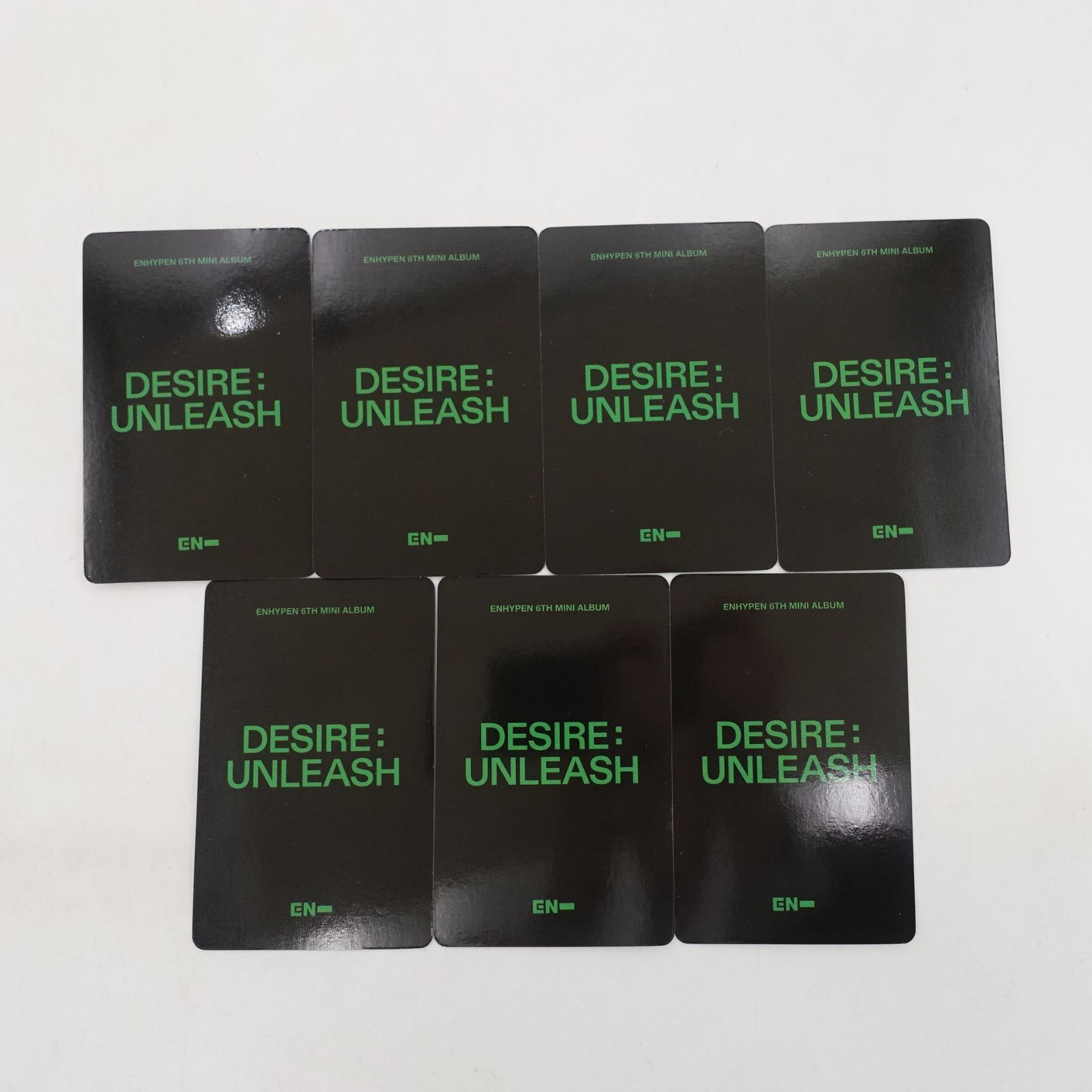 ENHYPEN オールメンバー 全員 DESIRE:UNLEASH 中華 中国 一直娱 pob